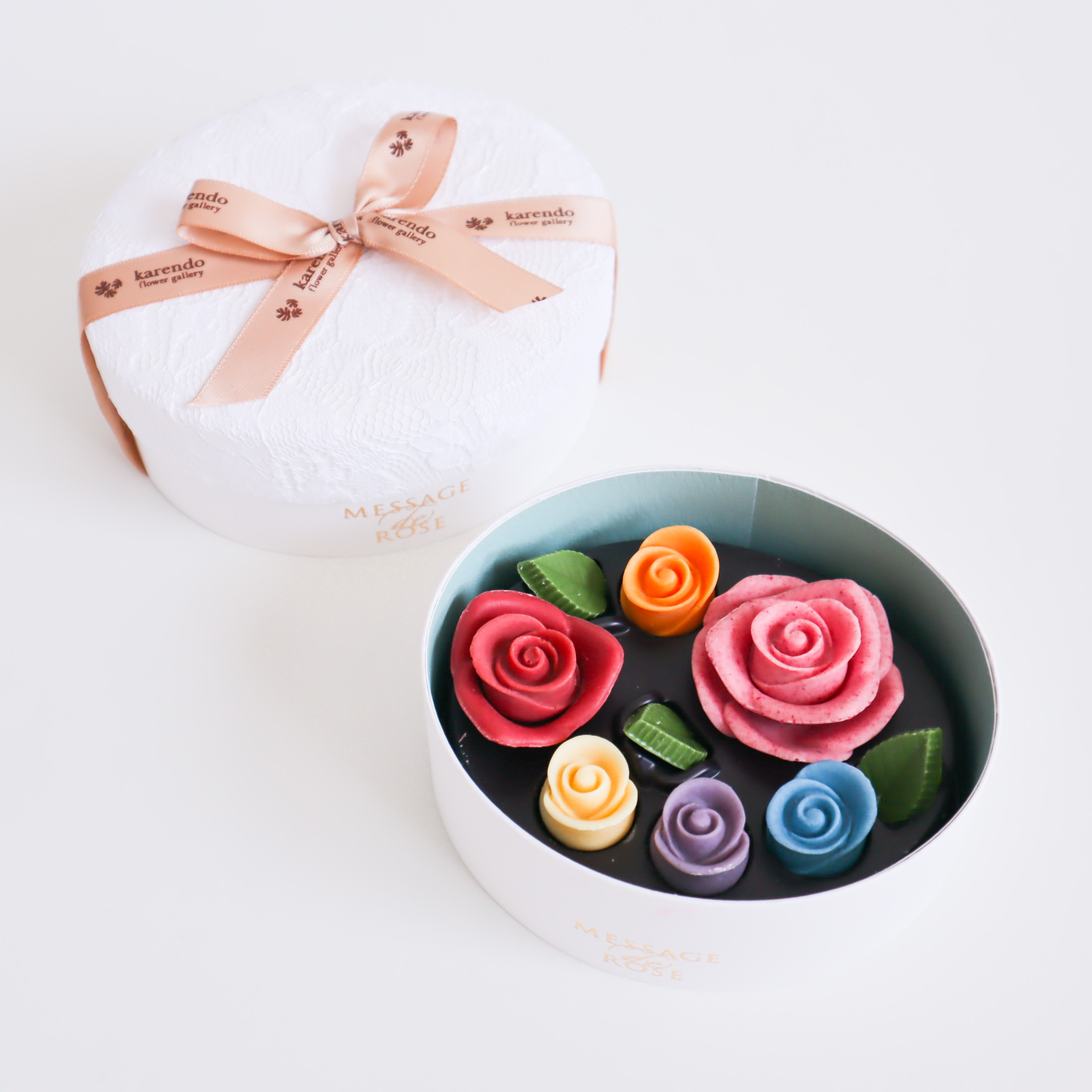 【BOX付】ボリュームイヤカフ＆花のチョコレートセット