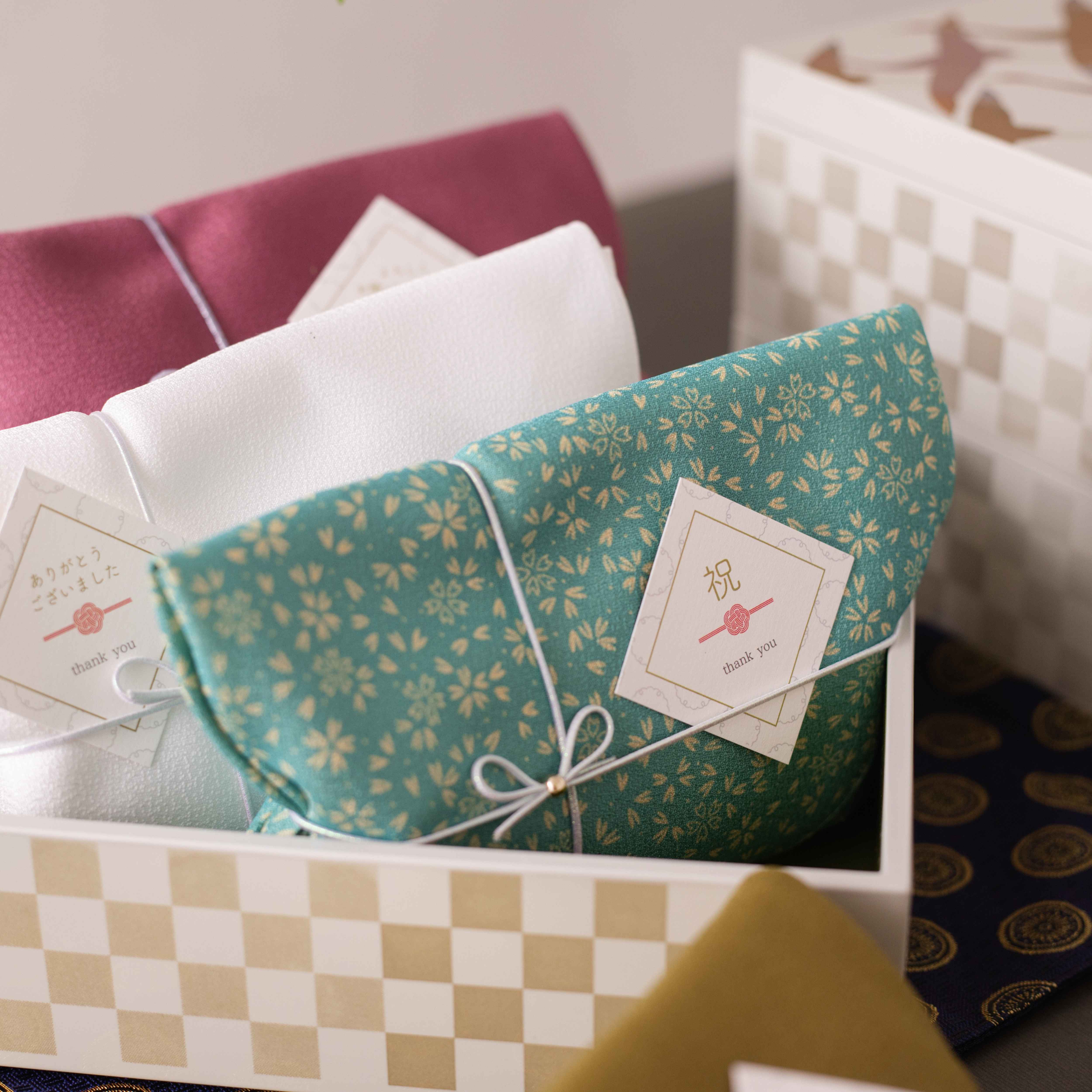 【一人ひとりに想いを届ける風呂敷米】選べるメッセージ・風呂敷