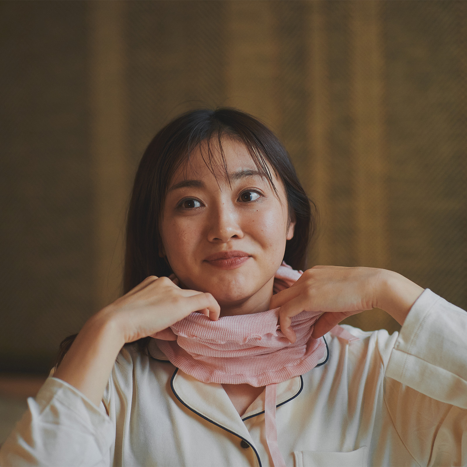 寝ている間のヘアケア 光電子®︎シルクナイトキャップ