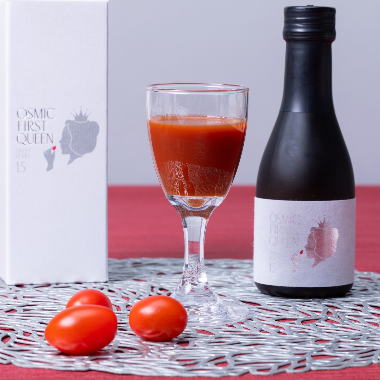 【糖度15】OSMIC FIRST QUEEN トマトジュース 180ml