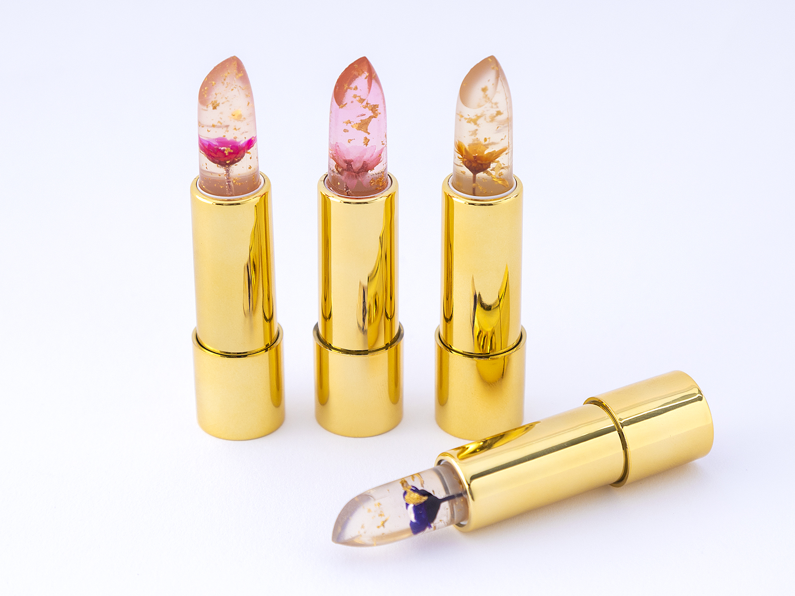 【タンプ限定】ギフトセット〝リップ＆フラワリウム＆ゴールデンローズ＆入浴剤〟