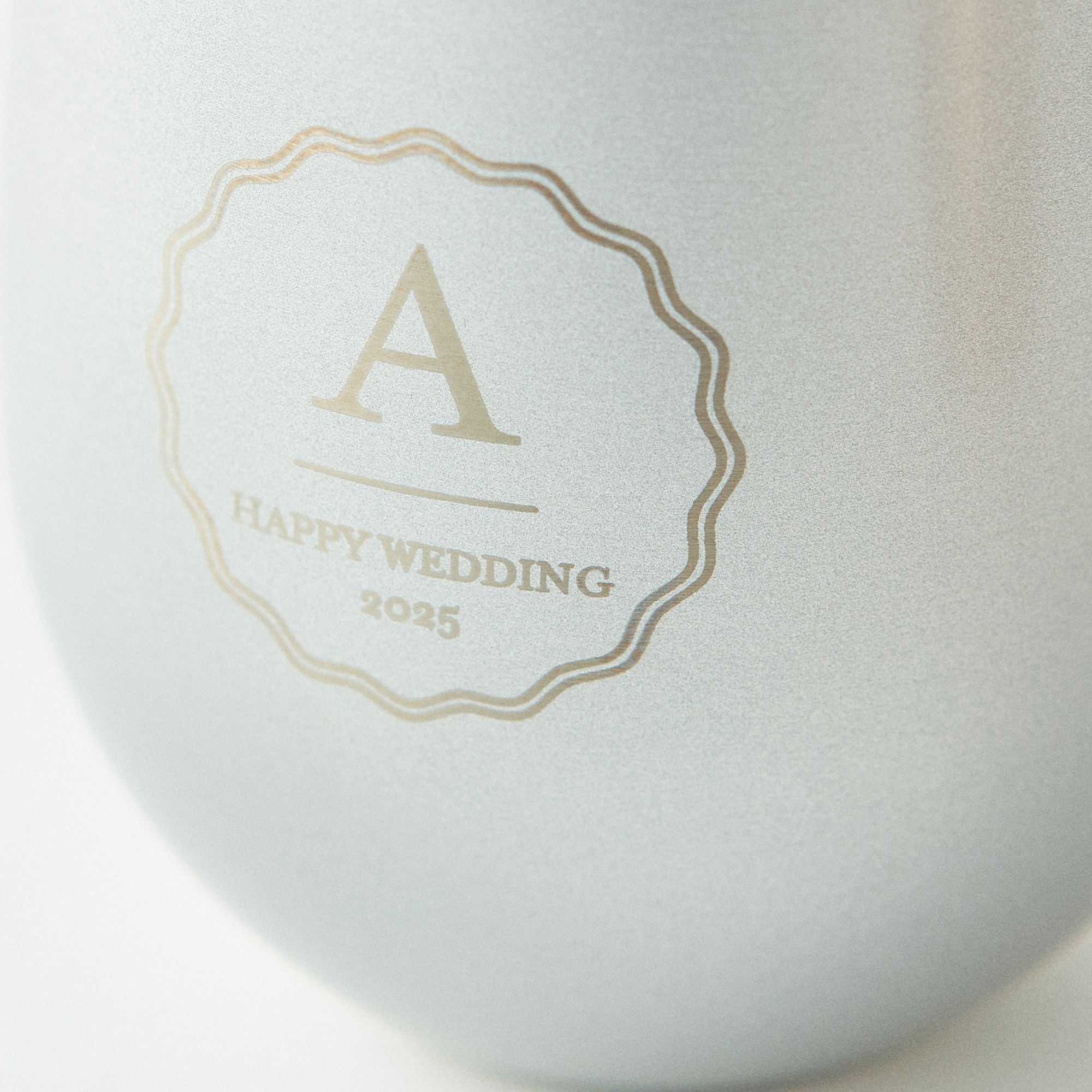 【イニシャル名入れ無料】ペアサーモラウンドタンブラー