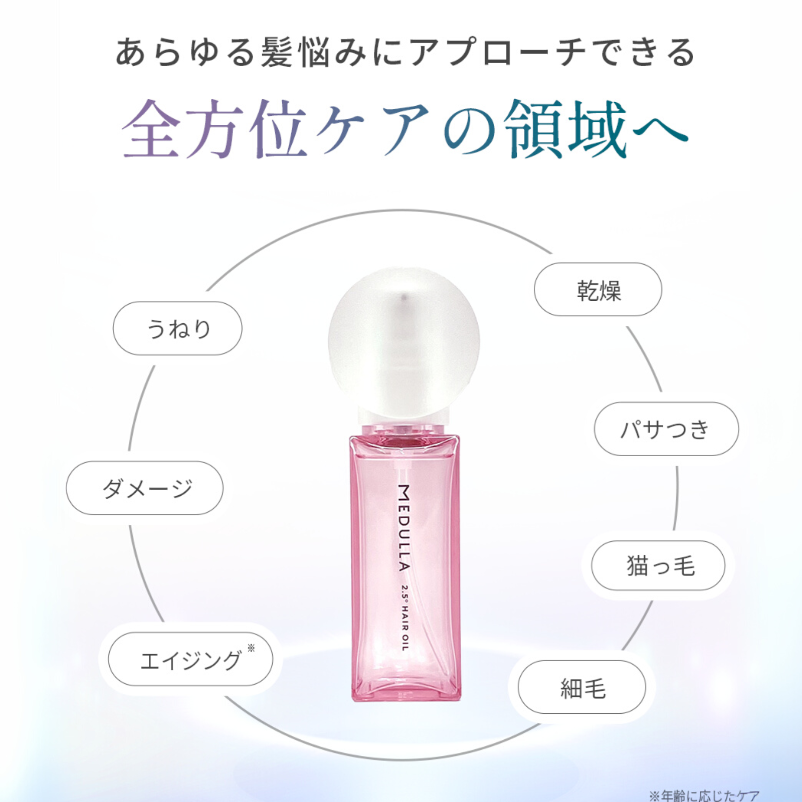 2.5°ヘアオイル