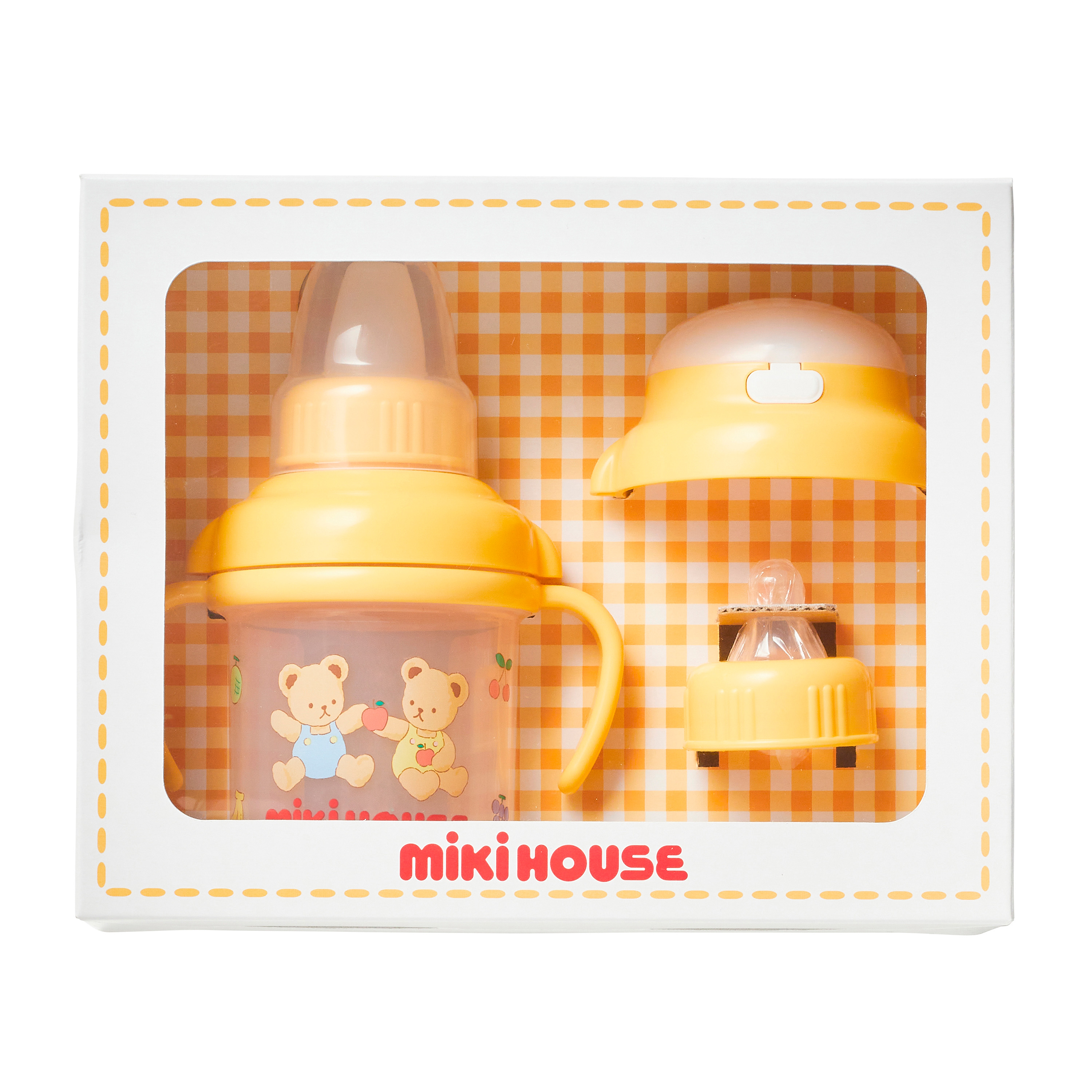 ミキハウス ランチスタイと選べる食器セット