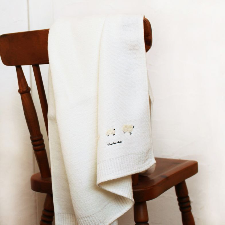 【名入れ】ベビーケットとミッフィーのぬいぐるみ（Recycle Teddy）セット