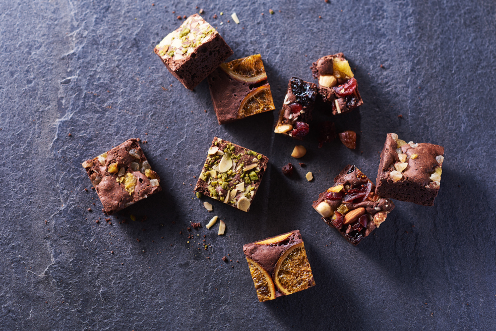 ホシフルーツ　ナッツとドライフルーツの贅沢ブラウニー　6個