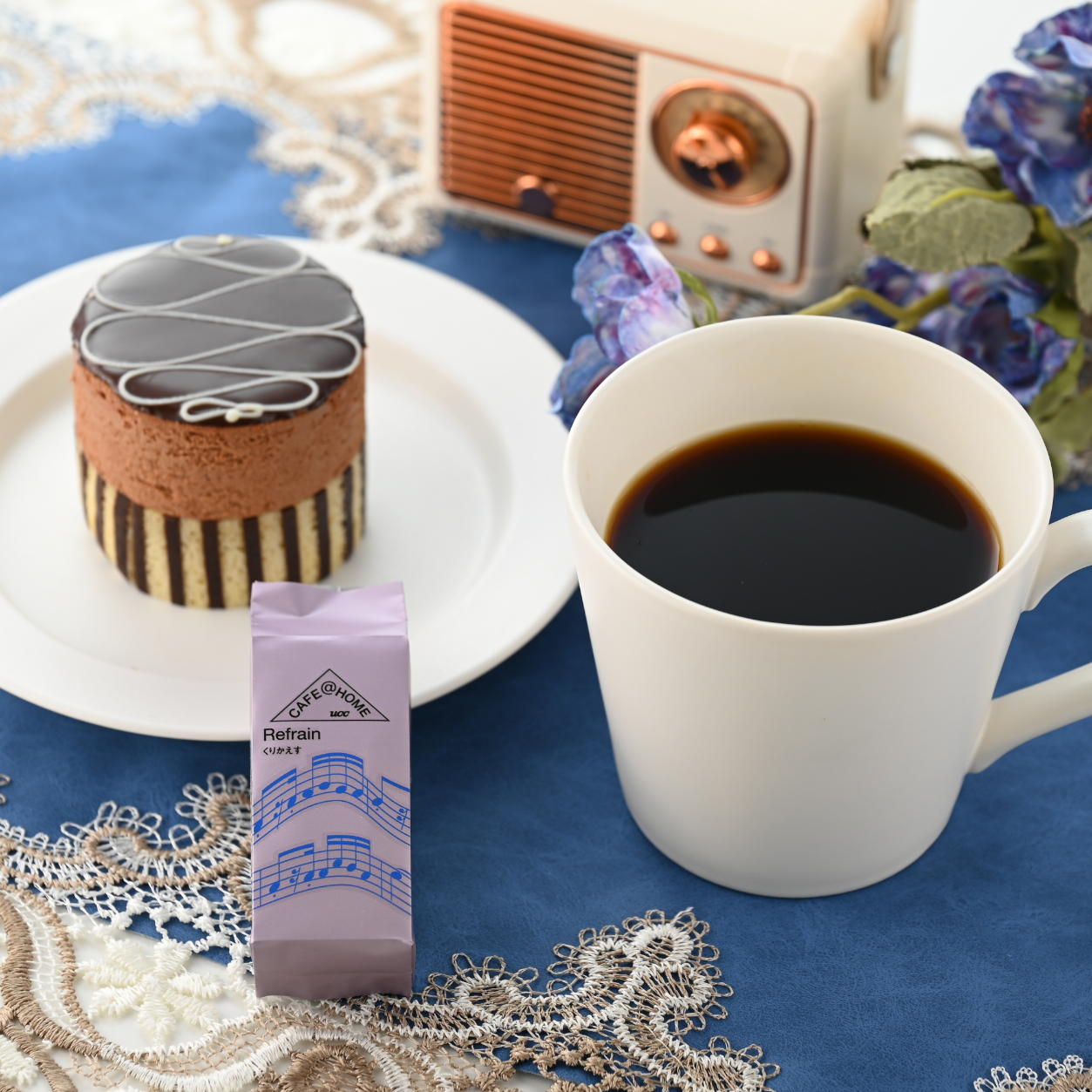 CAFE@HOME MUSIC SELECTION ４P　コーヒーセット