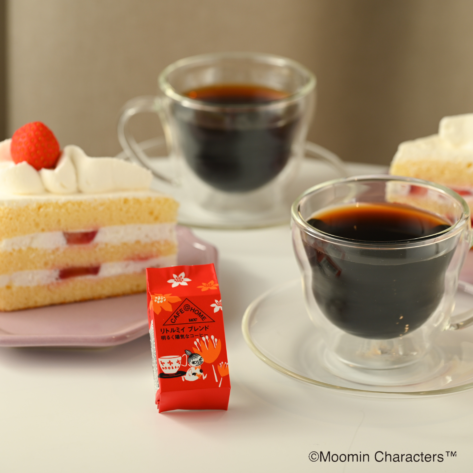 CAFE＠HOME ムーミン谷 ゆかいな仲間セット 3P 