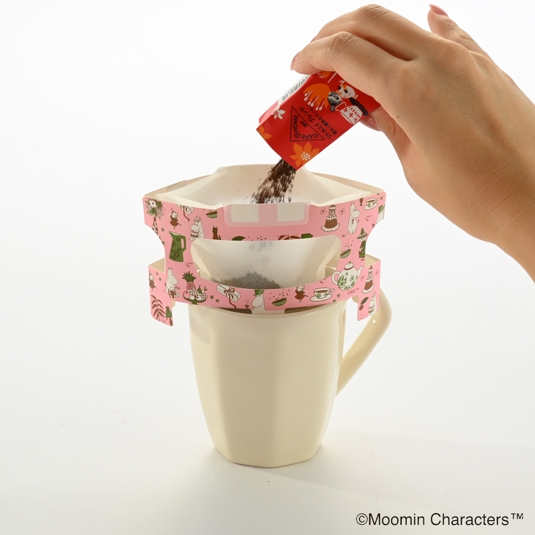 CAFE＠HOME ムーミン谷 ゆかいな仲間セット 3P 