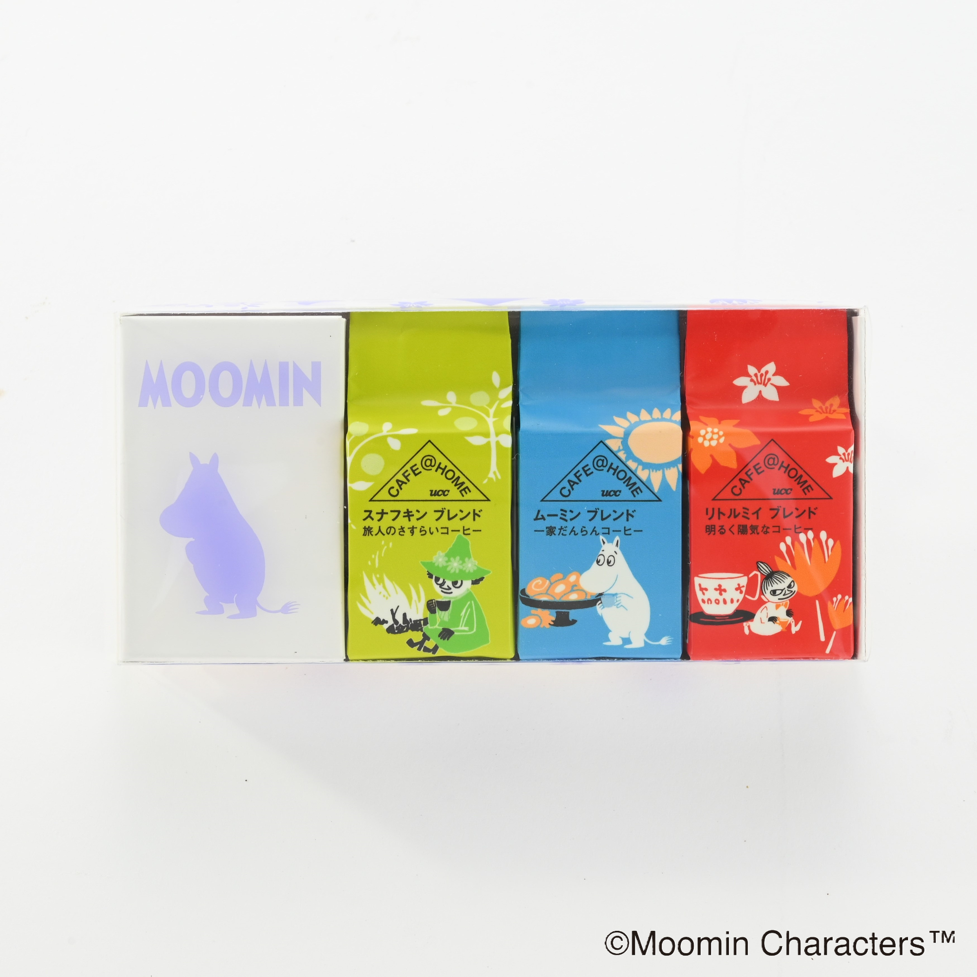 CAFE＠HOME ムーミン谷 ゆかいな仲間セット 3P 