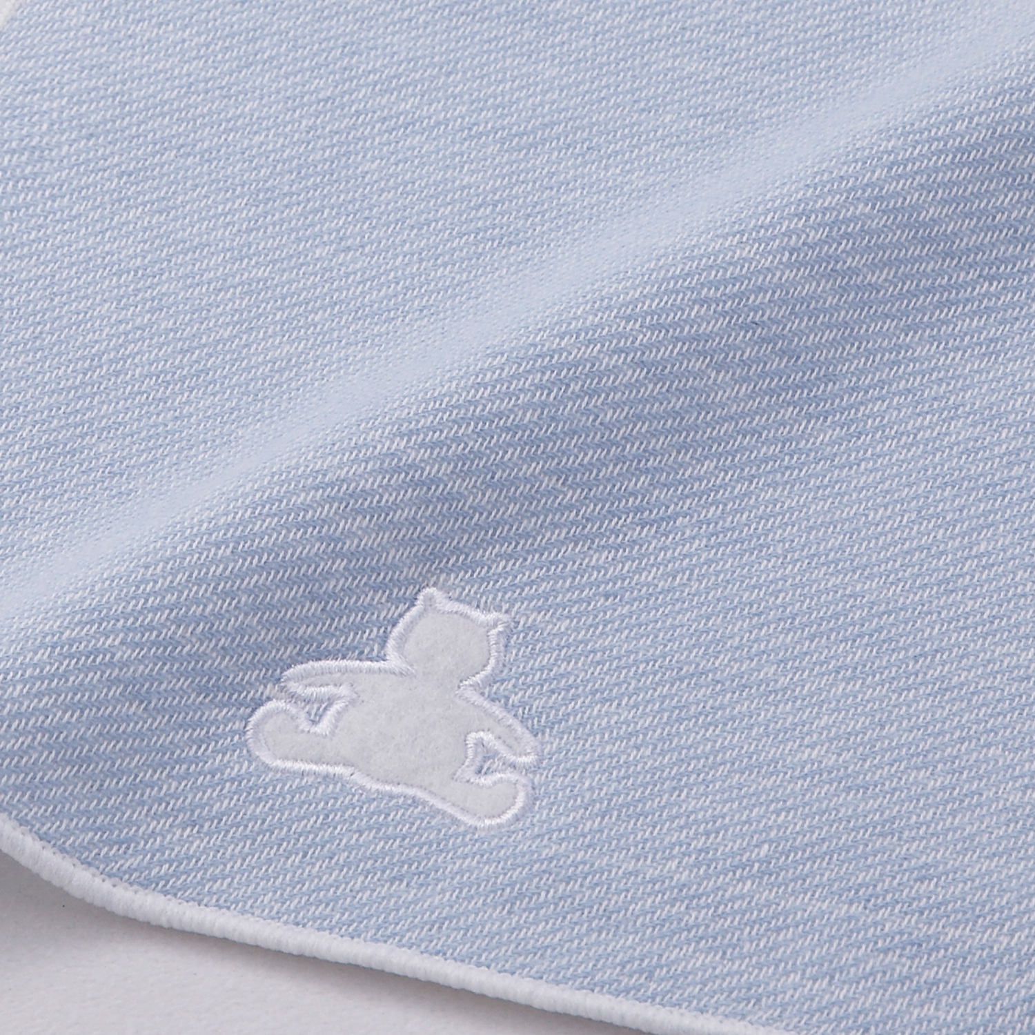 ストライプベア ベビータオルギフト(タオルハンカチ×1 ベビーフェイスタオル×１ スタイ×1)