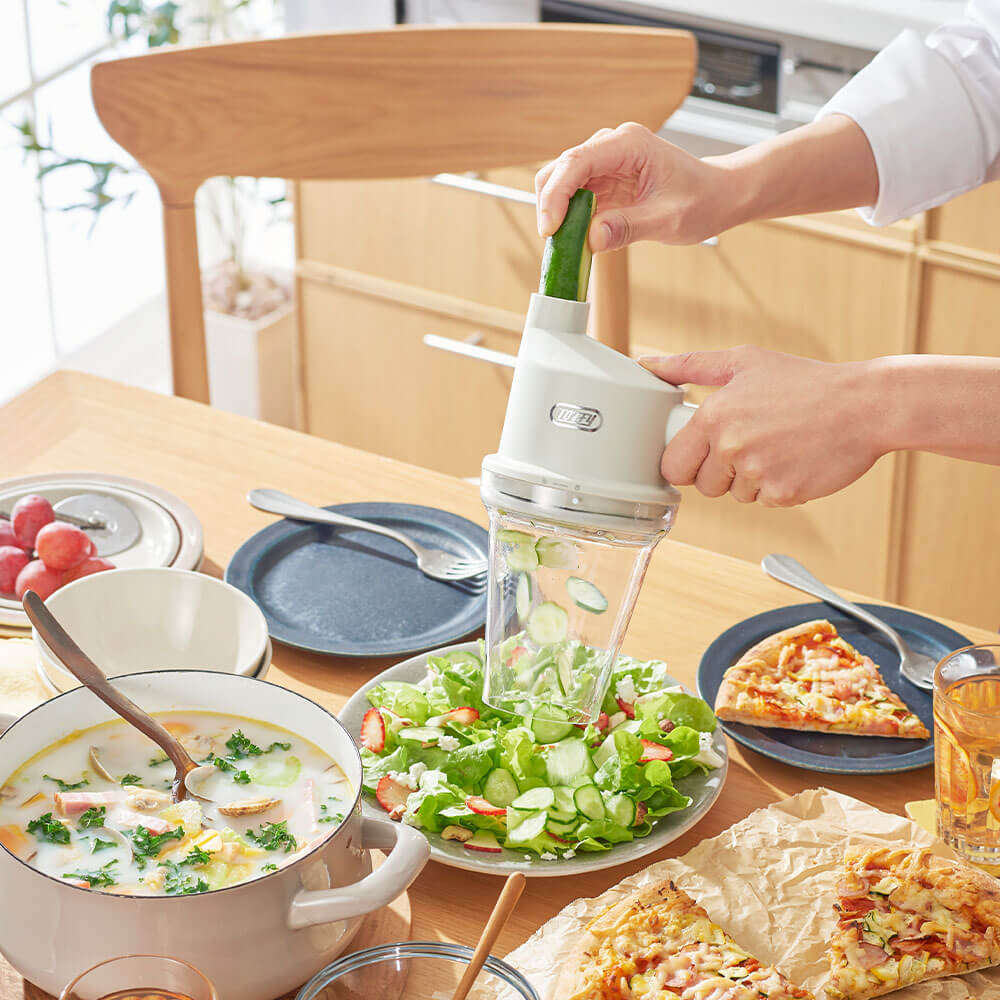 Toffy コードレススライサー＆ミニチョッパー