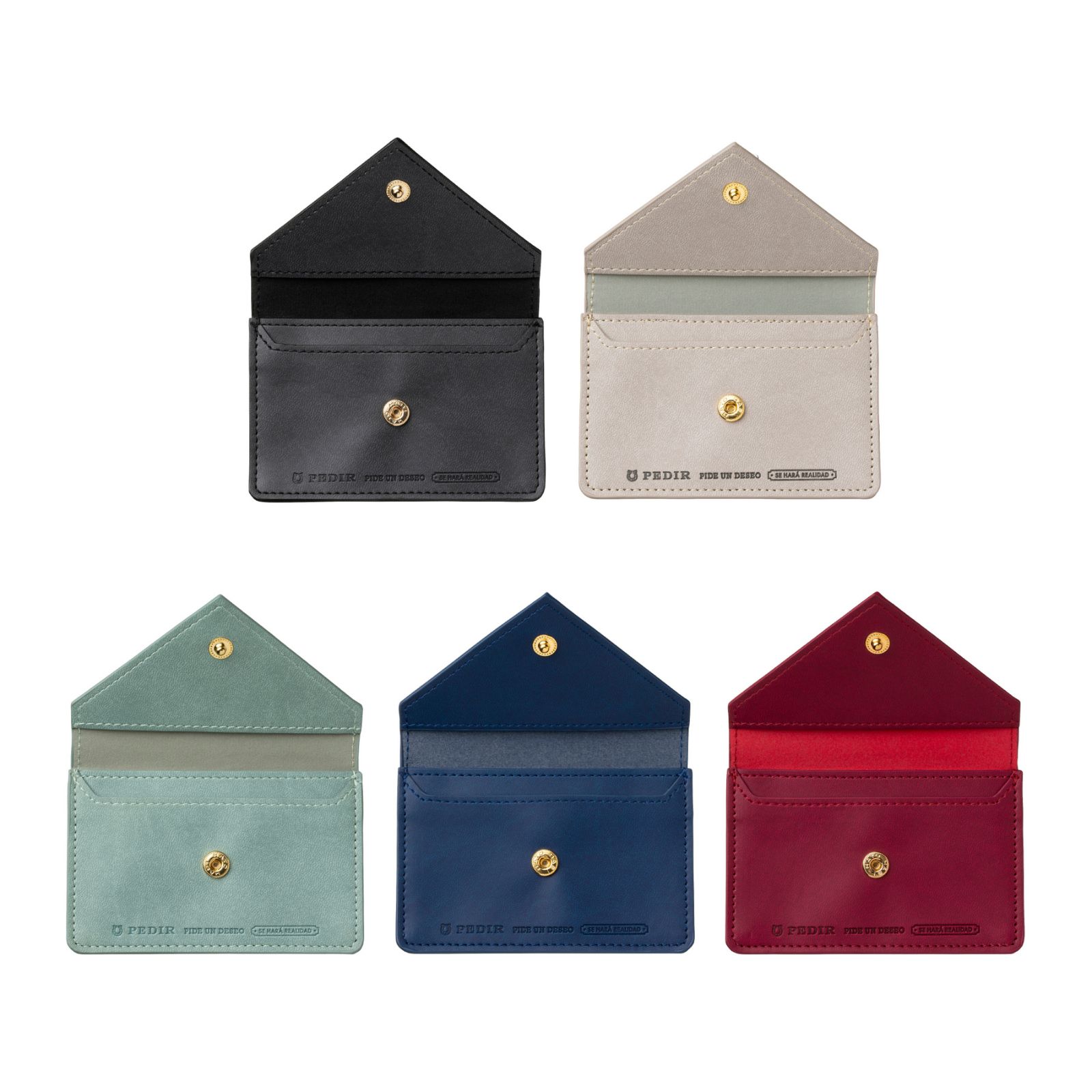 【全5色】リアコ ネームカードケース