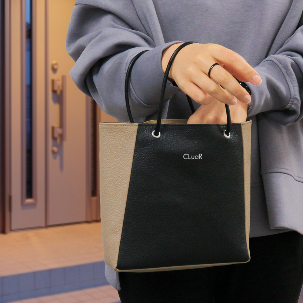 牛革 ミニトートバッグ レザートート LR0059