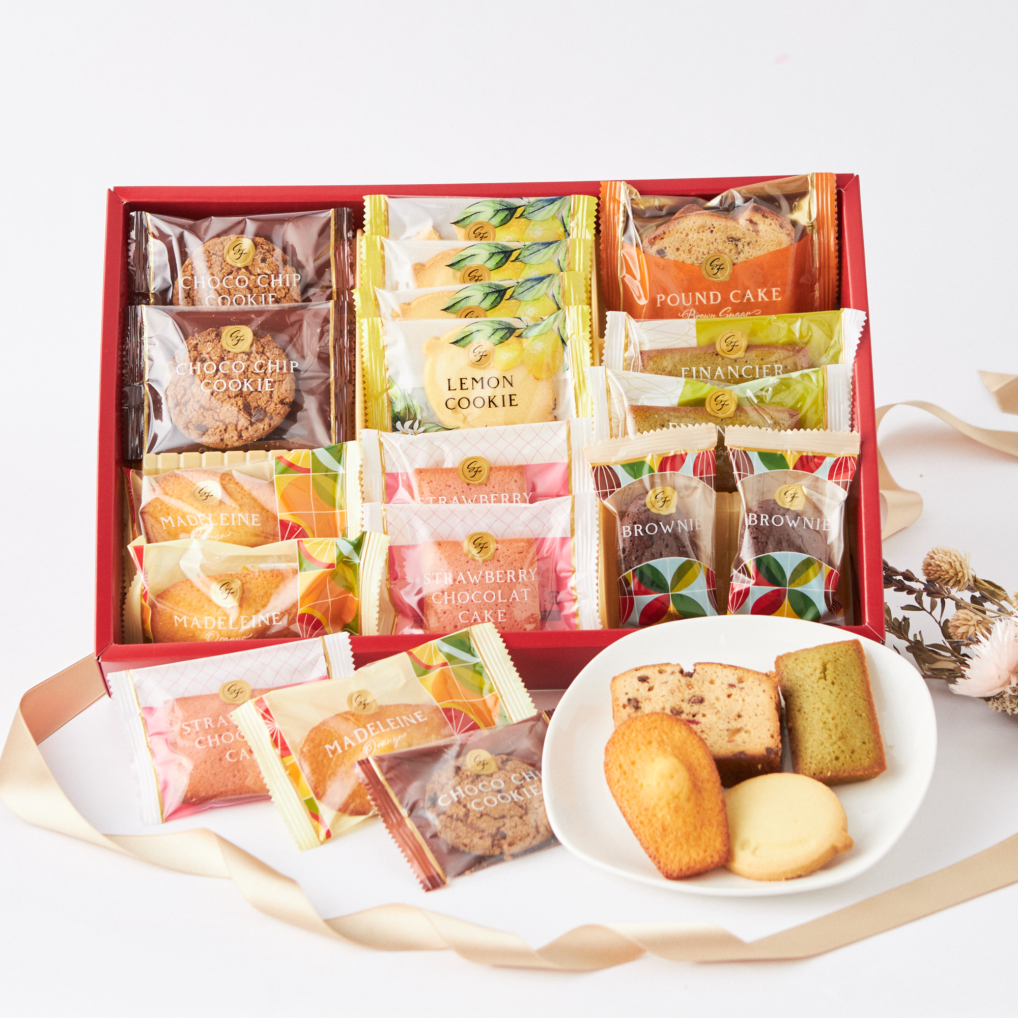 【出産内祝い・名入れ】フィナンシェやクッキーの詰め合わせスイーツファクトリー（選べる9~24個）