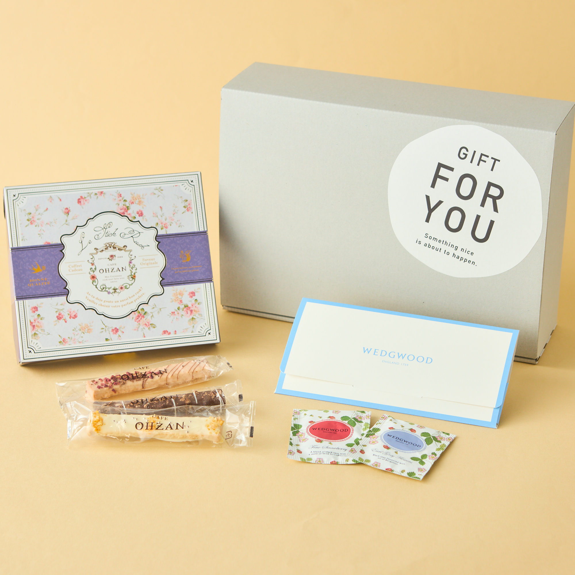 【BOX入】WEDGWOOD 紅茶と選べるラスクセット