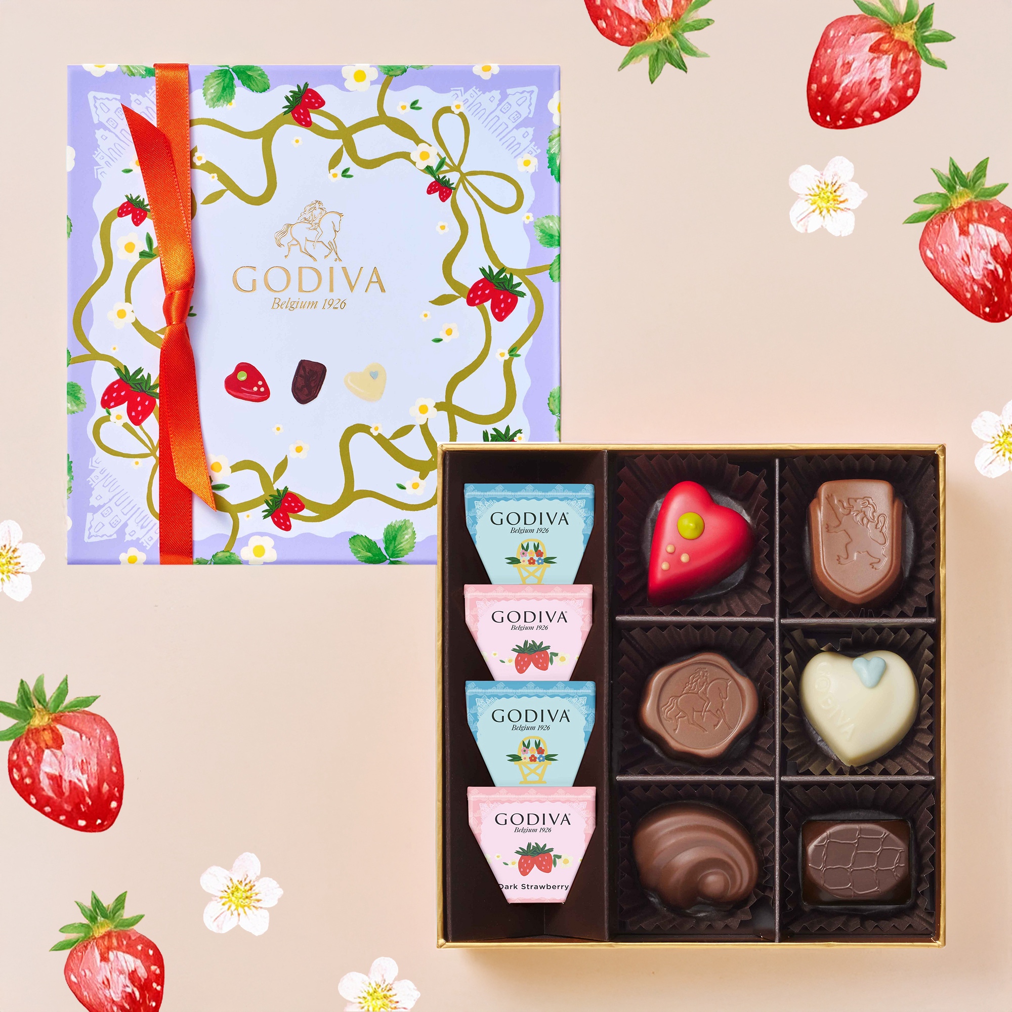 ゴディバ 早春のベルギー アソートメント 10粒入	