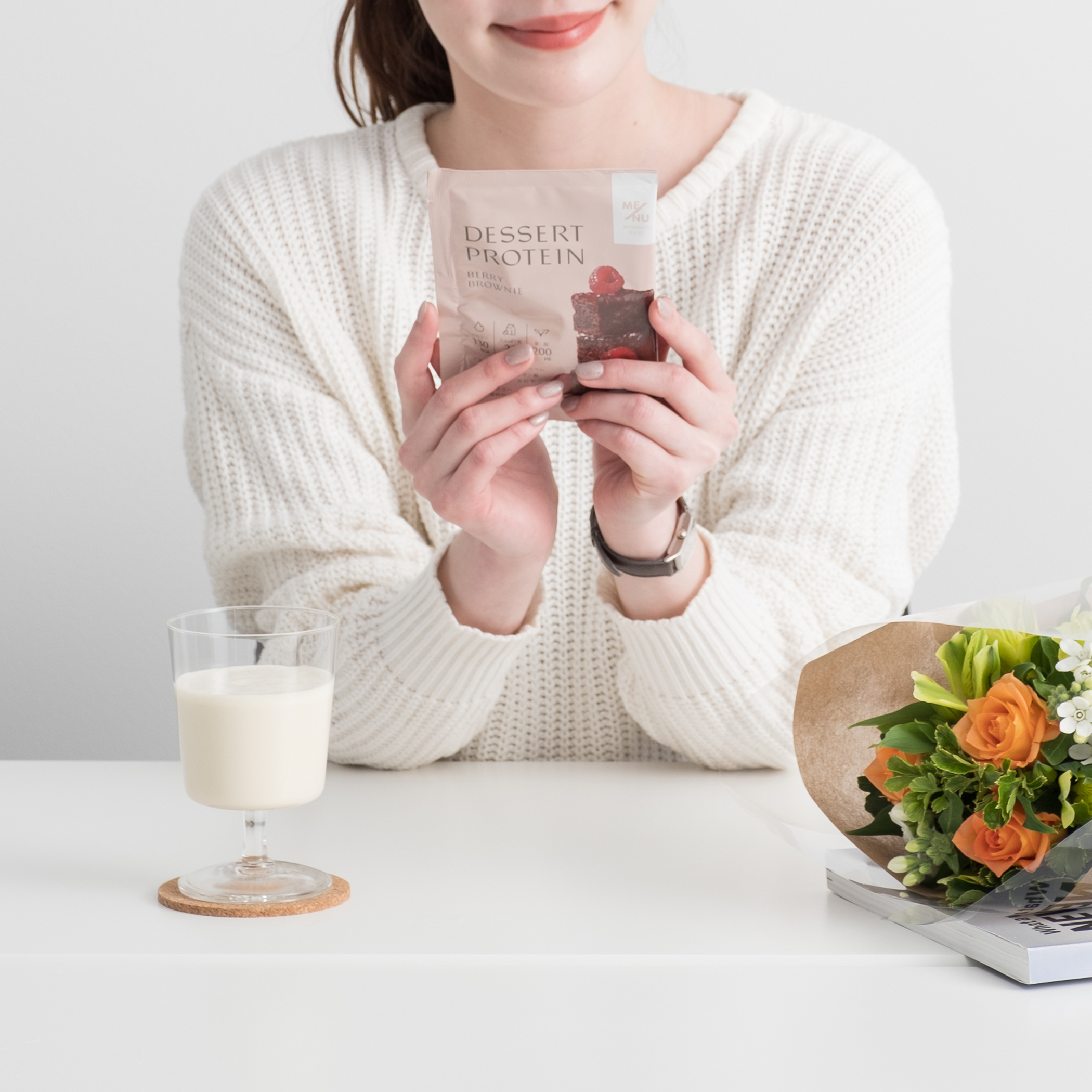 ME/NU Woman's Base プロテイン3種 ギフトセット