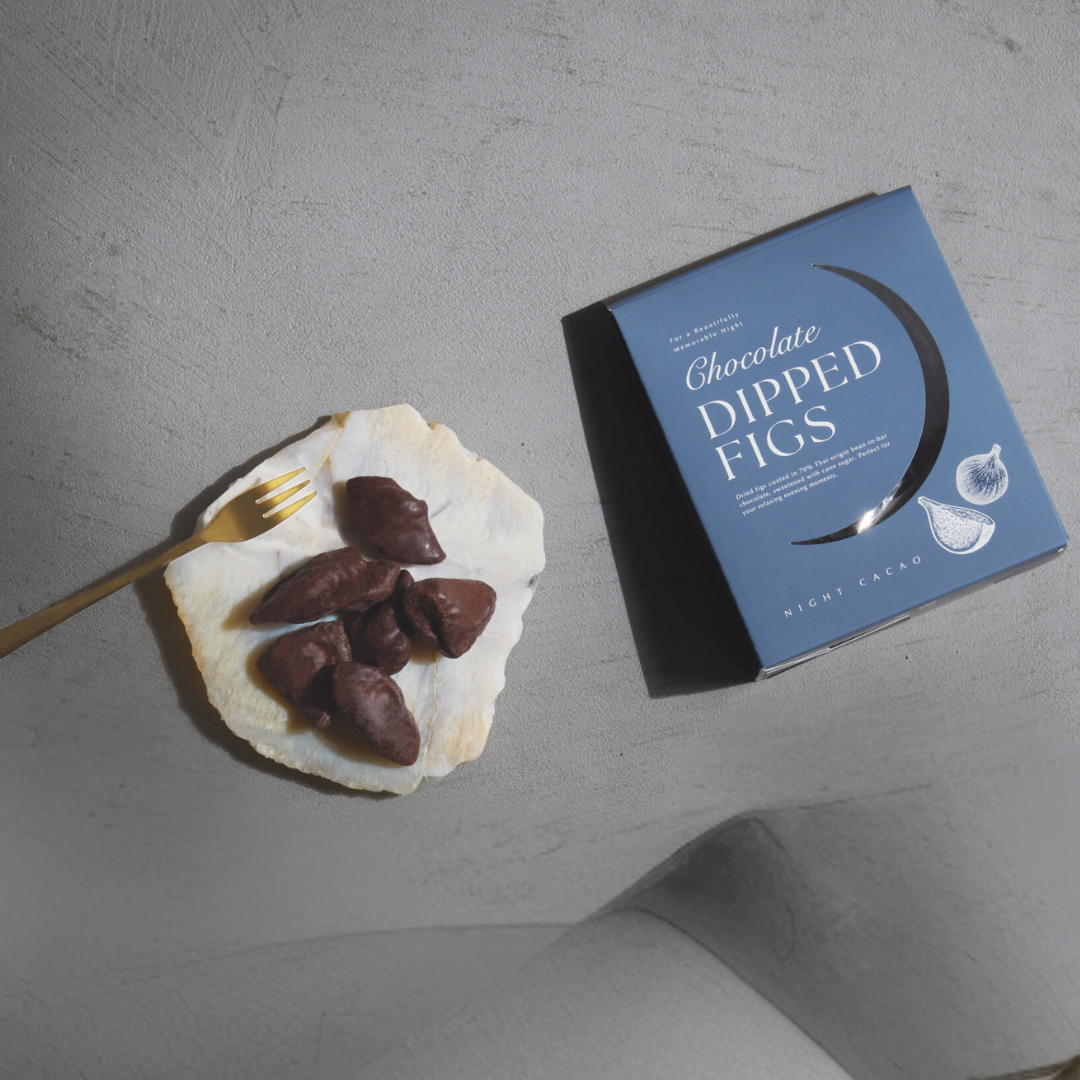 いちじくのチョコレートがけ