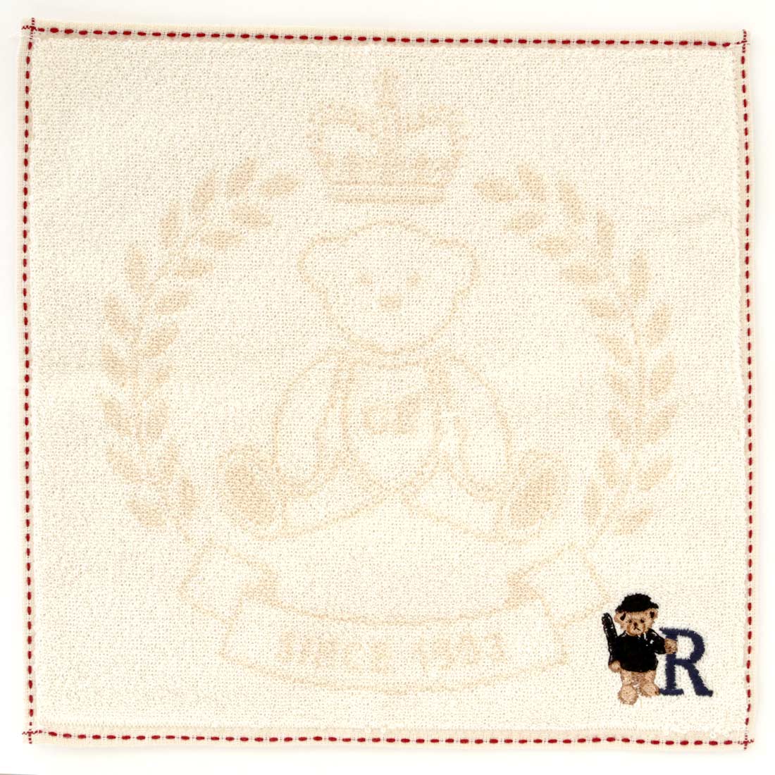 【BOX付】イニシャルベアタオルハンカチーフ