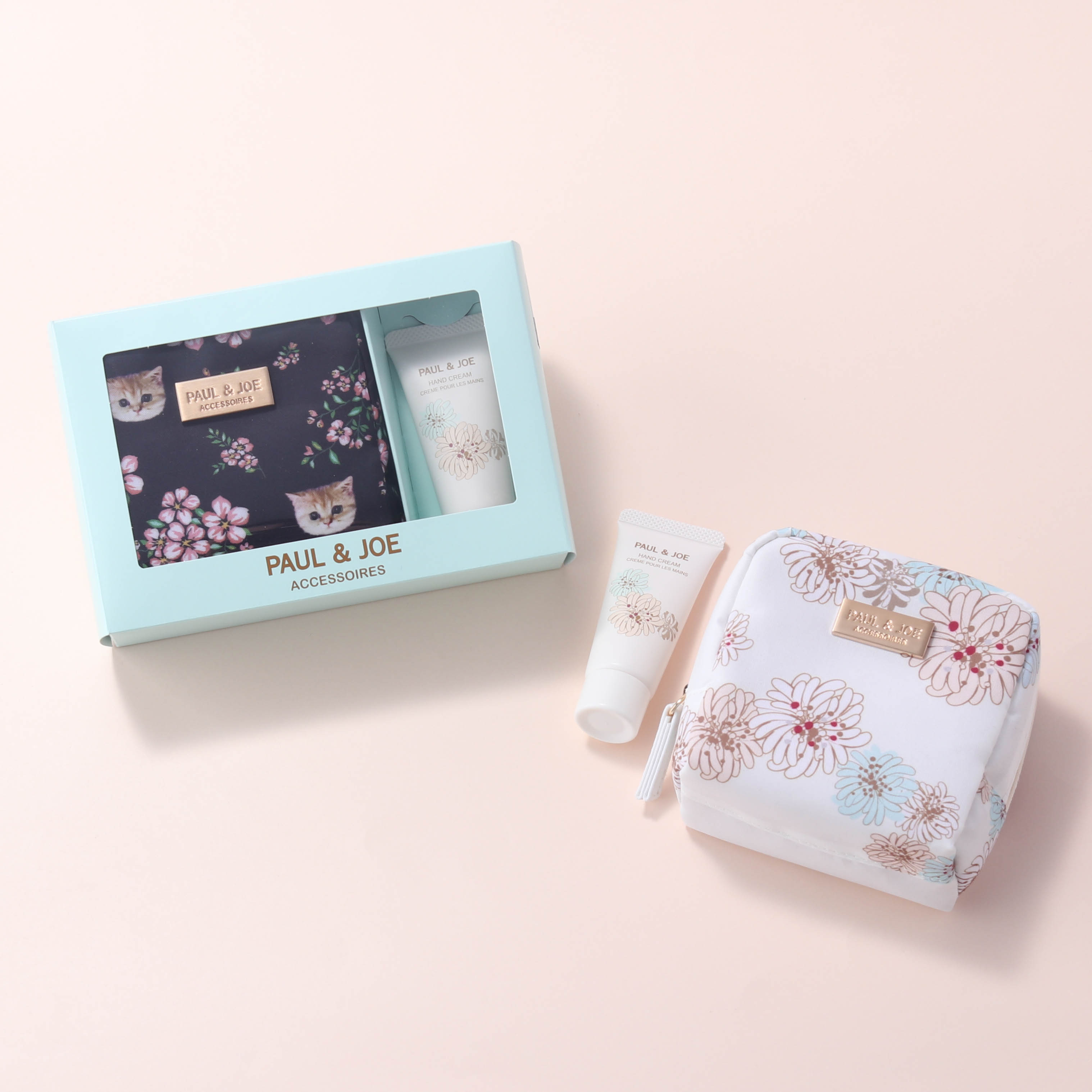 ポーチ＆ハンドクリームギフトセット【ブランドBOX入り】