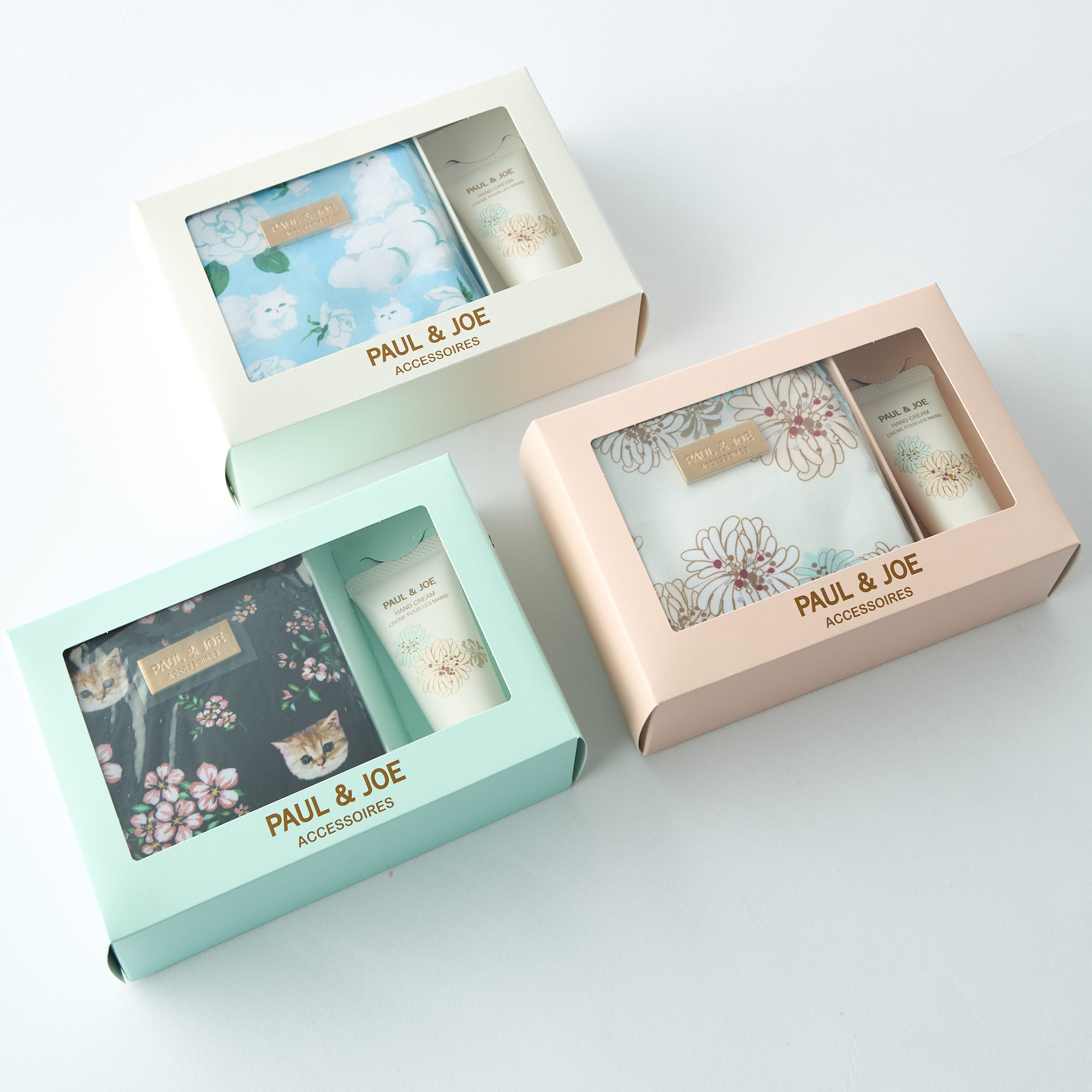 ポーチ＆ハンドクリームギフトセット【ブランドBOX入り】