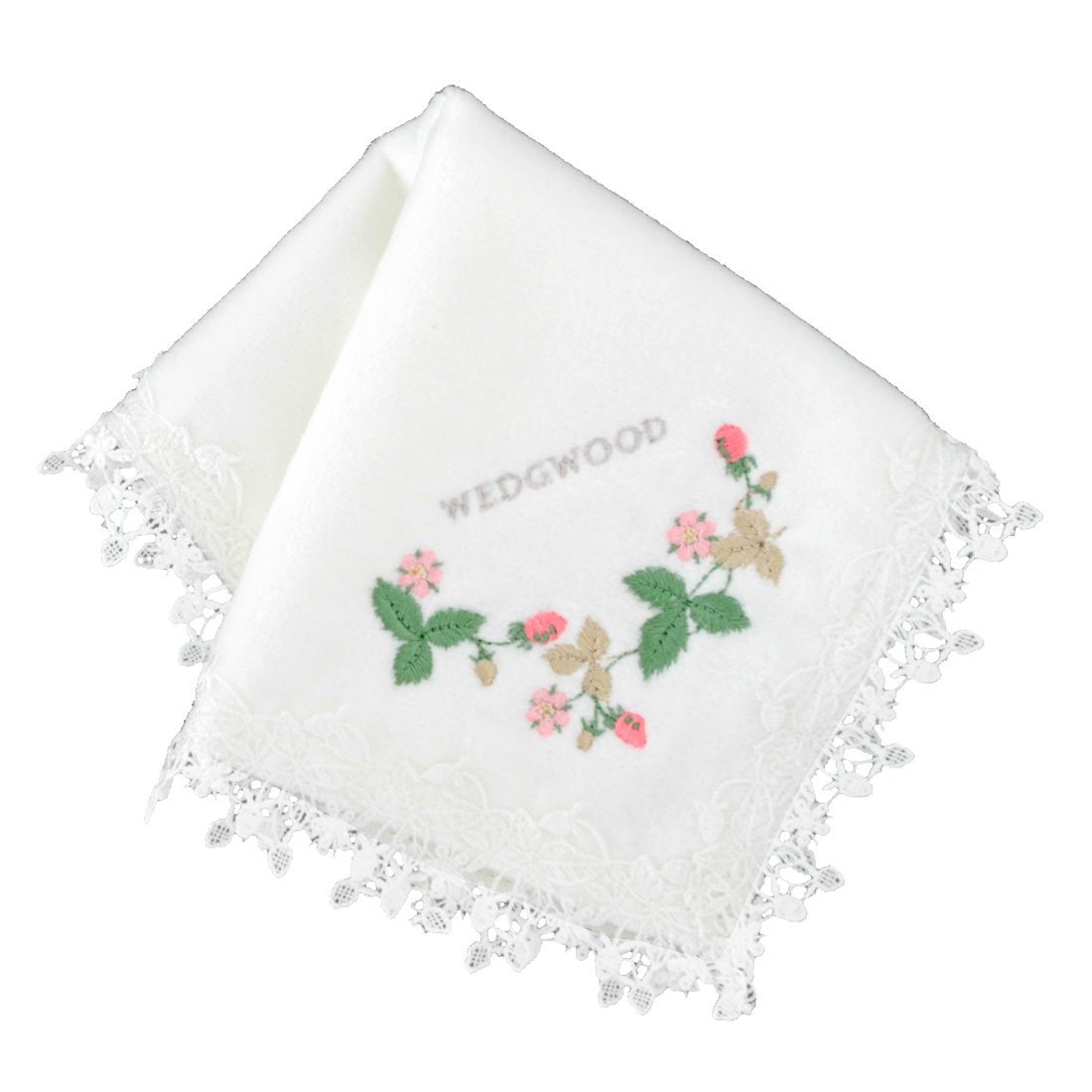 大判レースタオルハンカチ