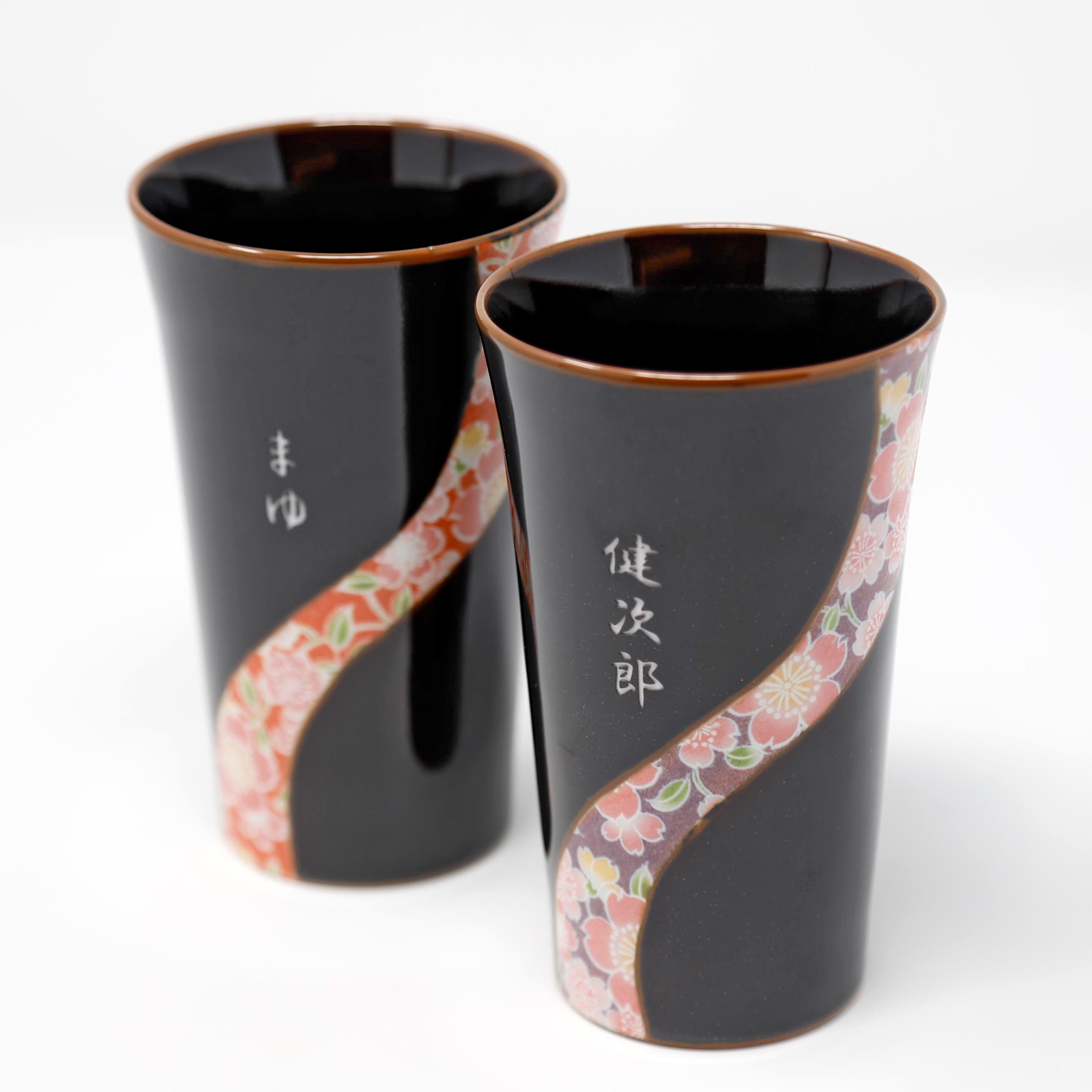 【名入れギフト】京友禅ペアカップ