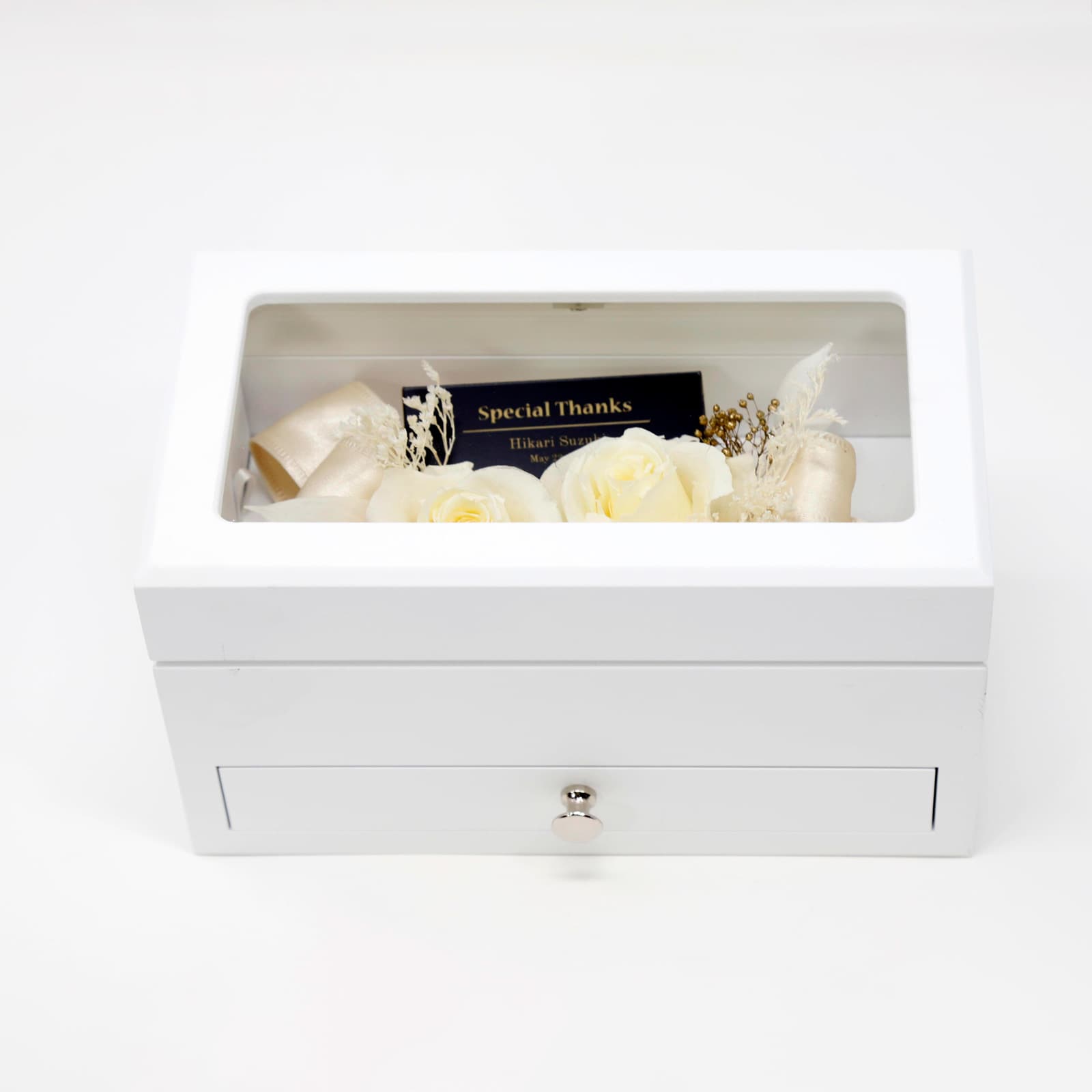 BLANC JewelryBox -ホワイトフラワーアレンジメント-