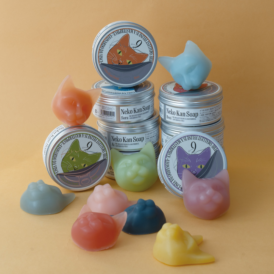 ネコ缶SOAP【生年月日や香りから選べる】