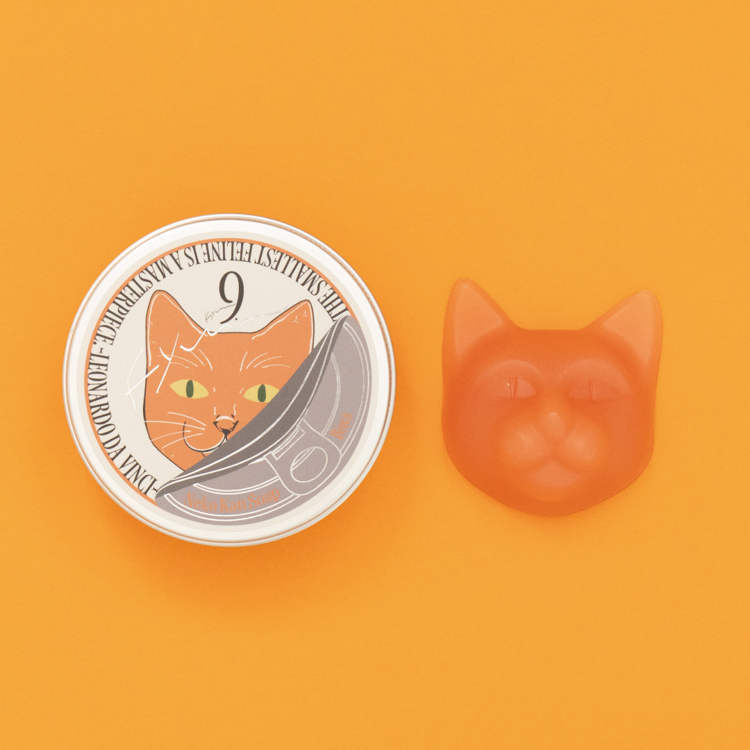 ネコ缶SOAP【生年月日や香りから選べる】