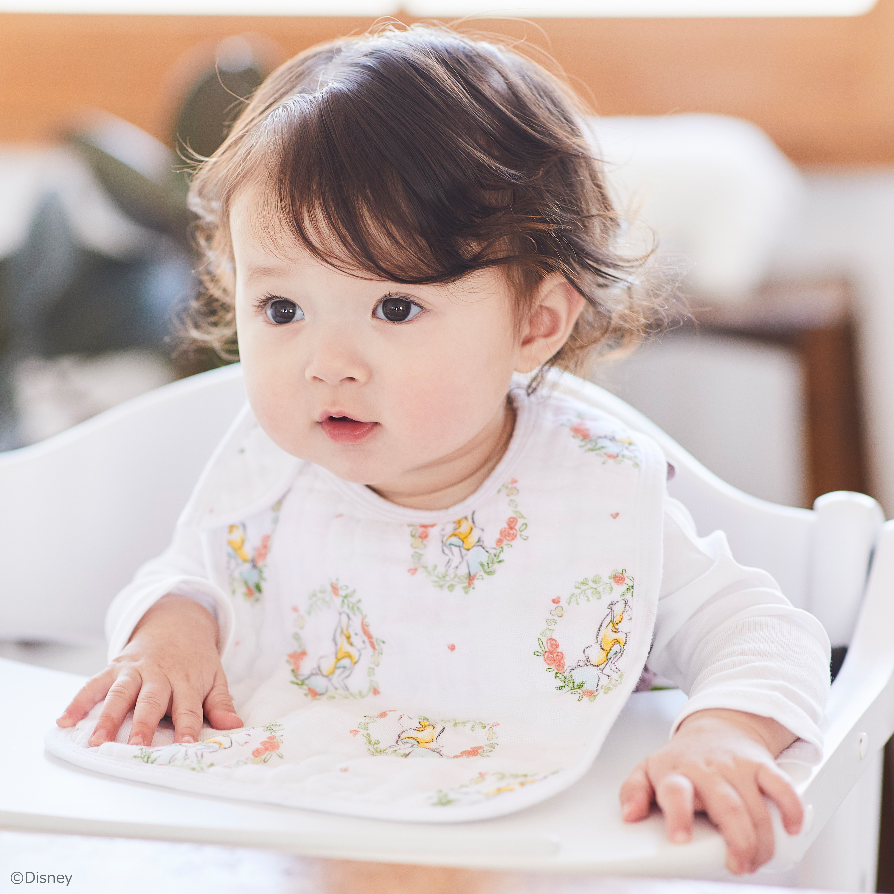 alice in wonderland 3-pack classic snap bibs