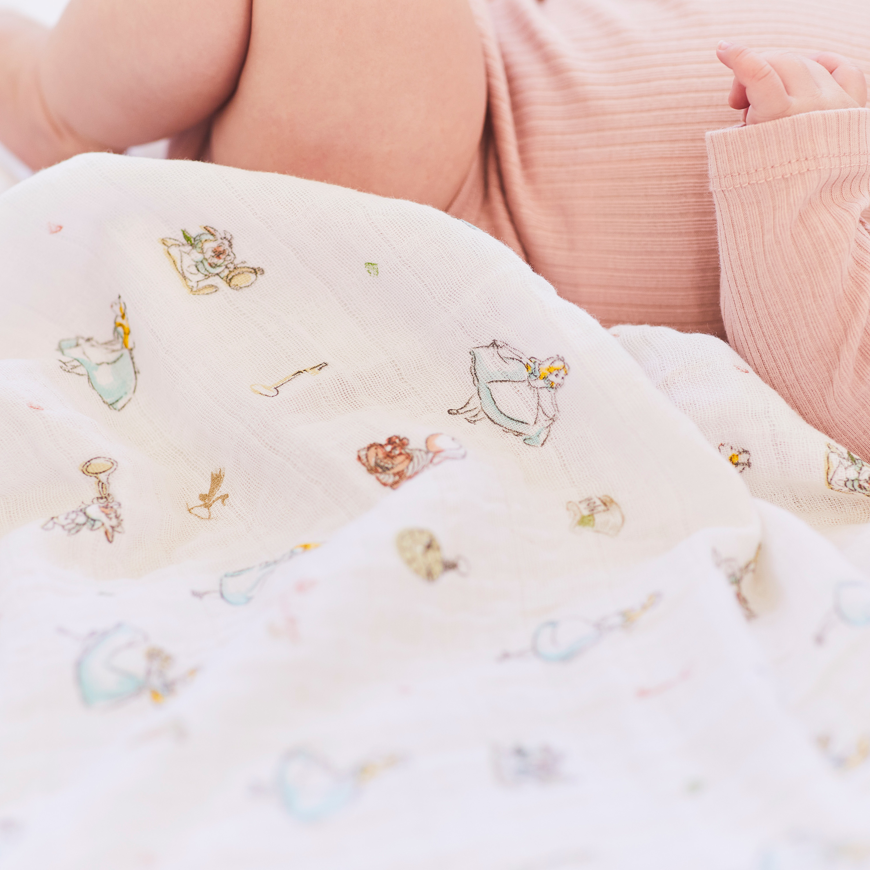 alice in wonderland 3-pack classic swaddles