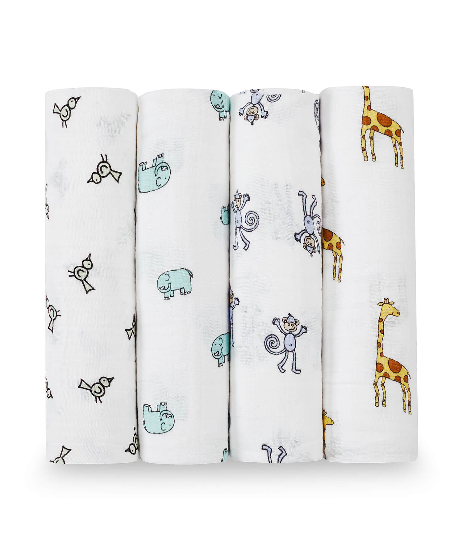 おくるみ モスリンスワドル　4枚入り