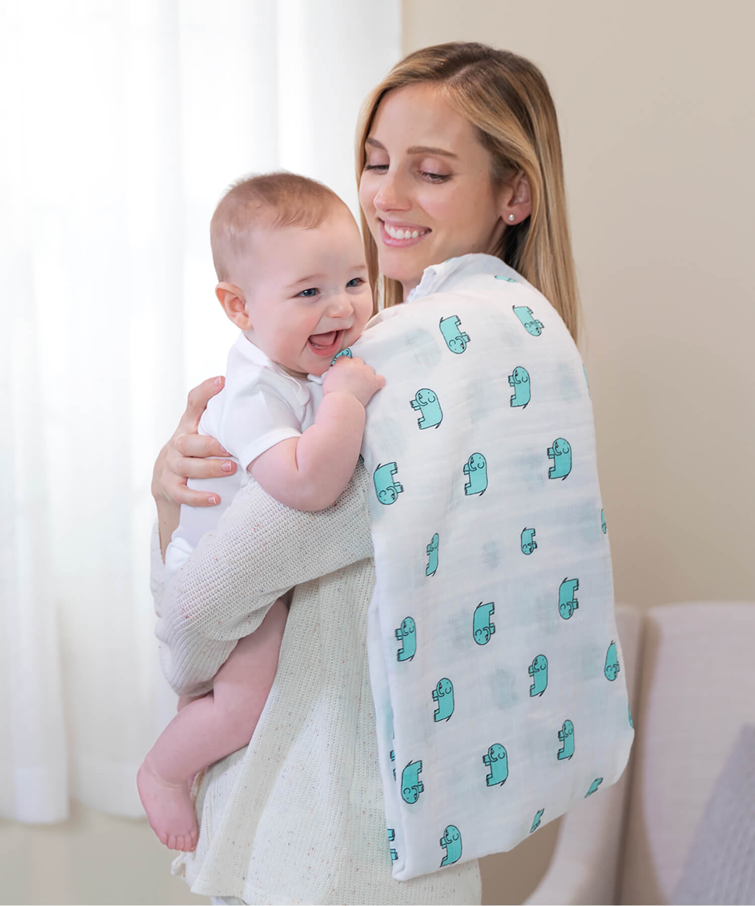 おくるみ モスリンスワドル　4枚入り