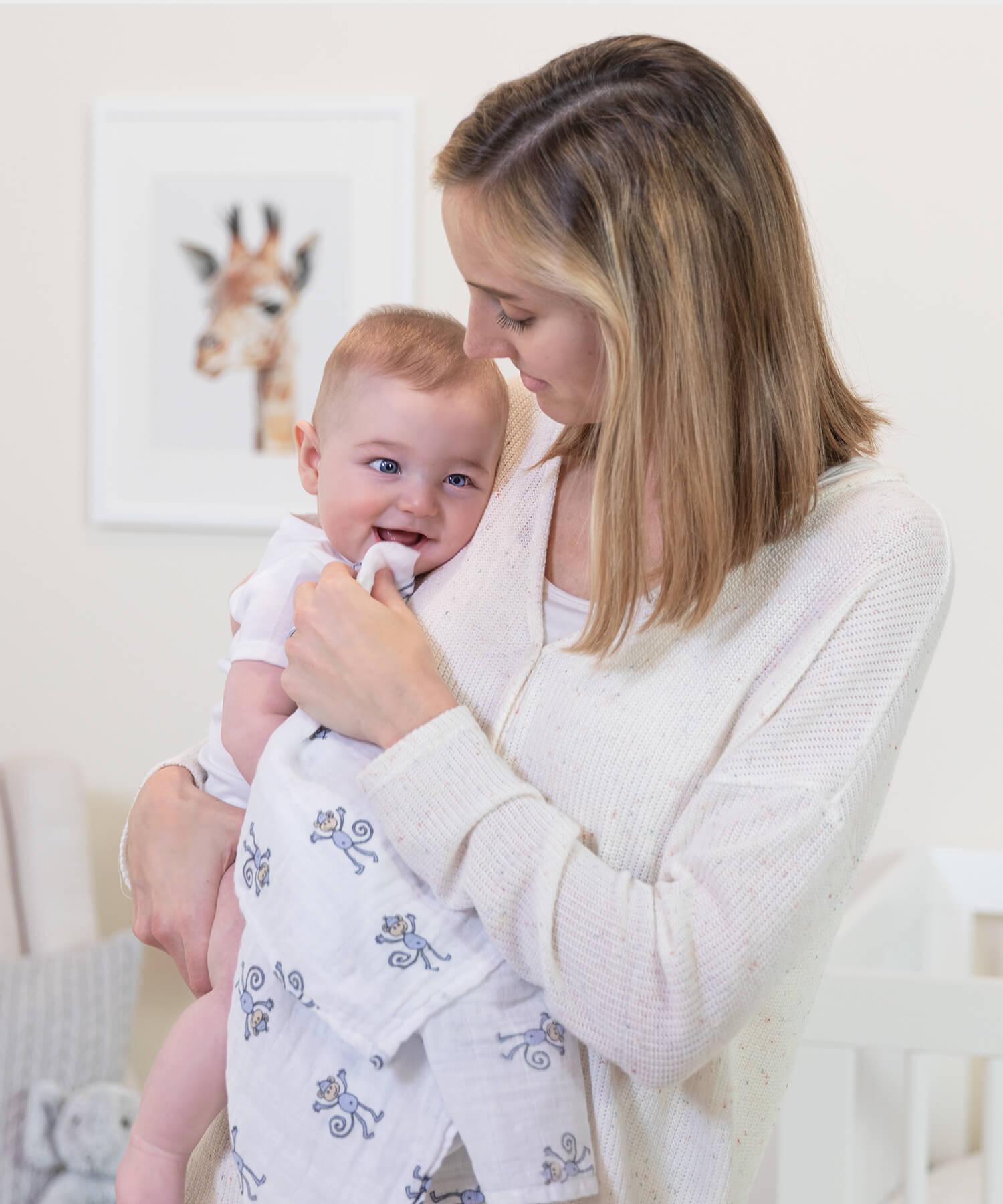 おくるみ モスリンスワドル　4枚入り