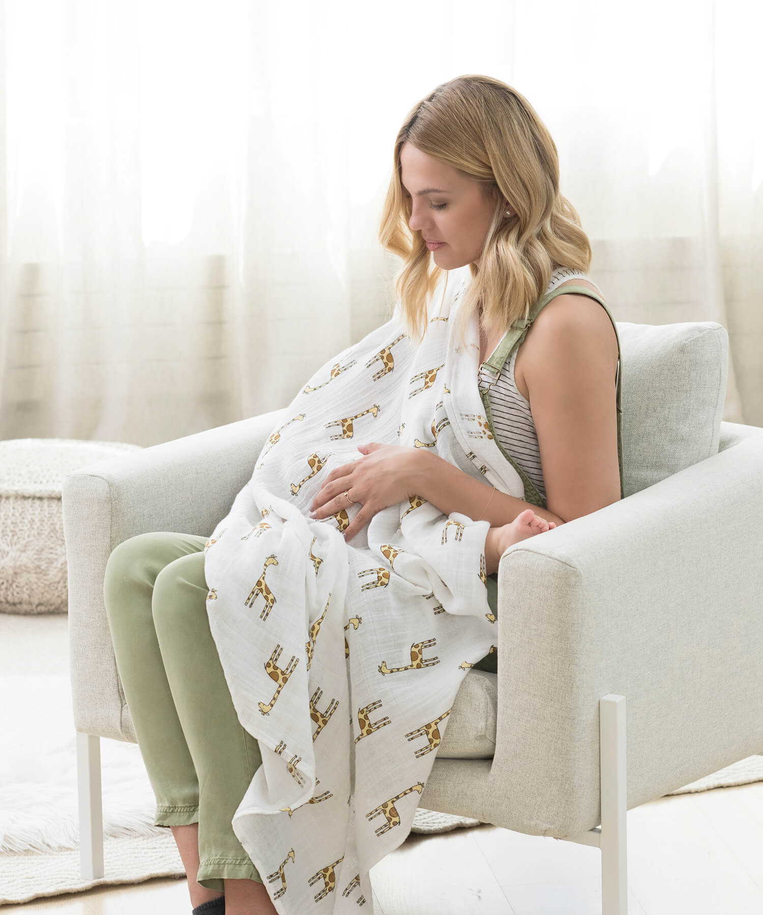 おくるみ モスリンスワドル　4枚入り