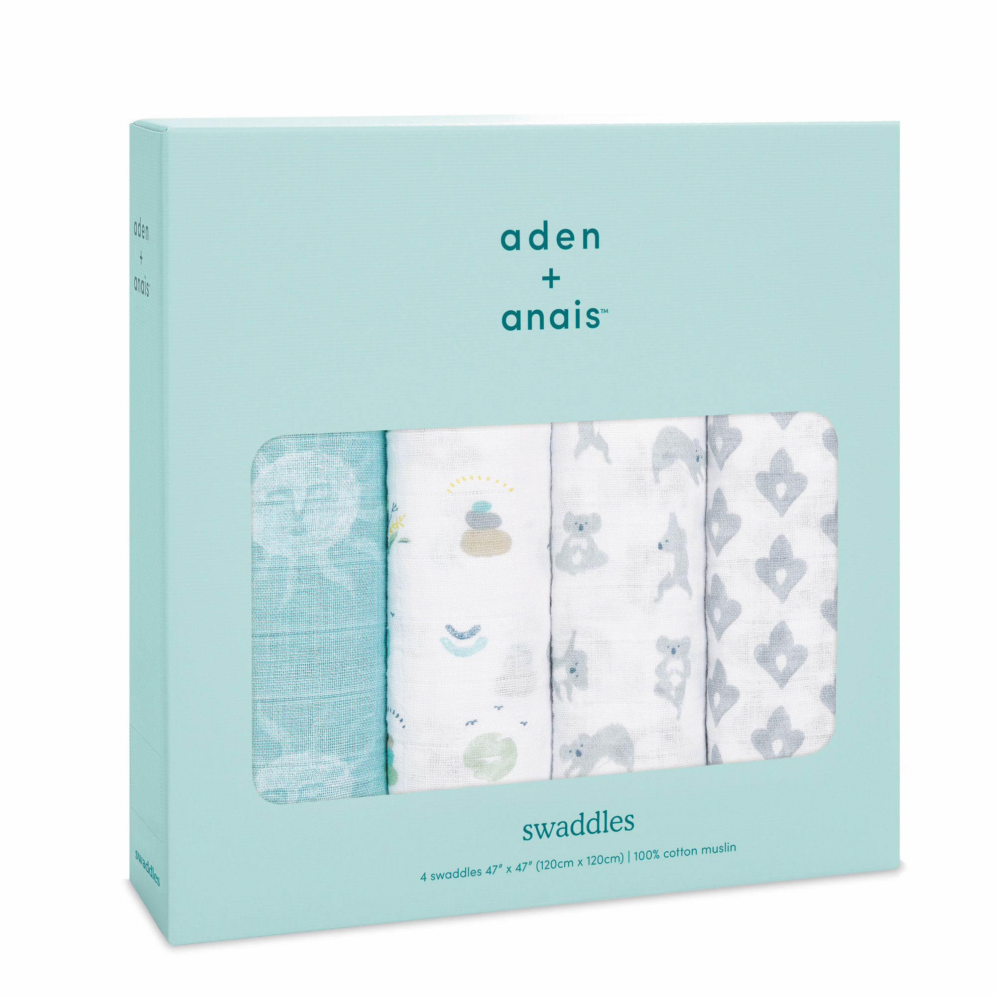 おくるみ モスリンスワドル　4枚入り