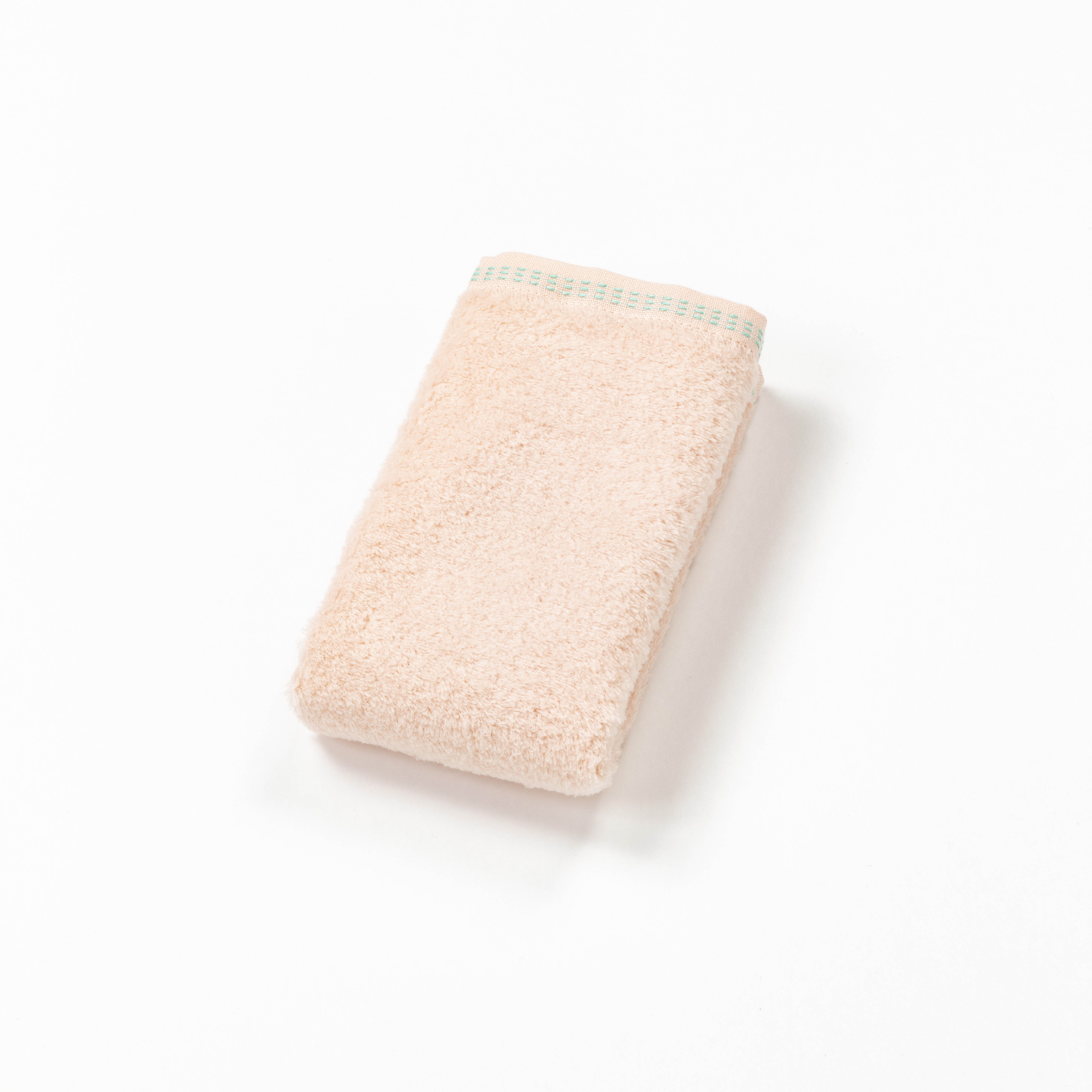 【最高級超長綿採用】わた媛ベビーギフトセット⑤　ピンク /フェイスタオル1枚・ハンドタオル1枚・鈴入おもちゃ1個