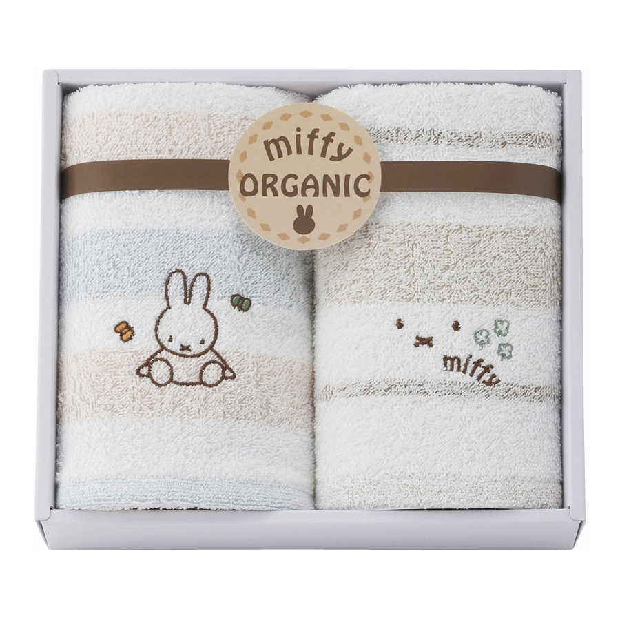 オーガニックフェイスタオル&ウォッシュタオル