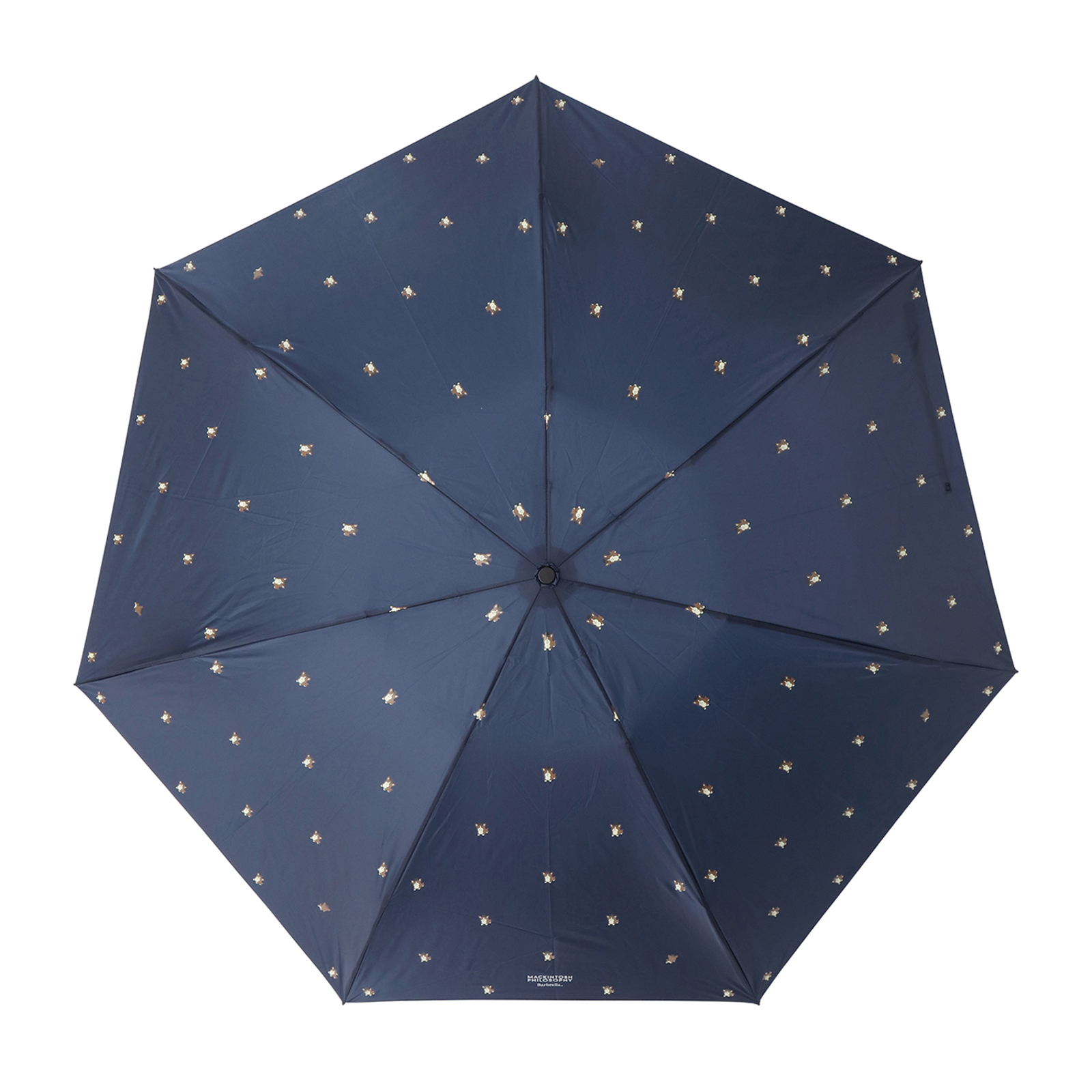 Barbrella 軽量×コンパクト コーギー折りたたみ傘【晴雨兼用】
