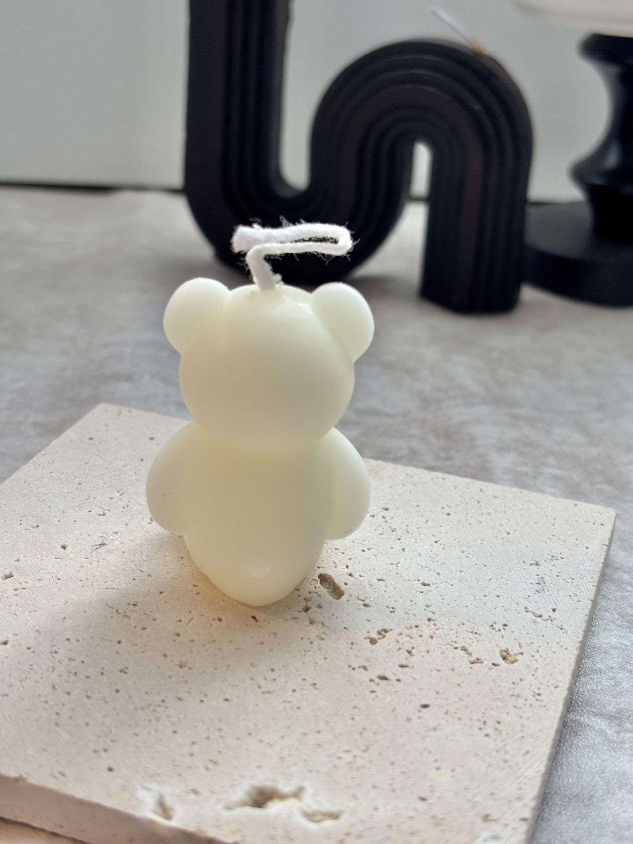 くまさんキャンドル（2個セット）