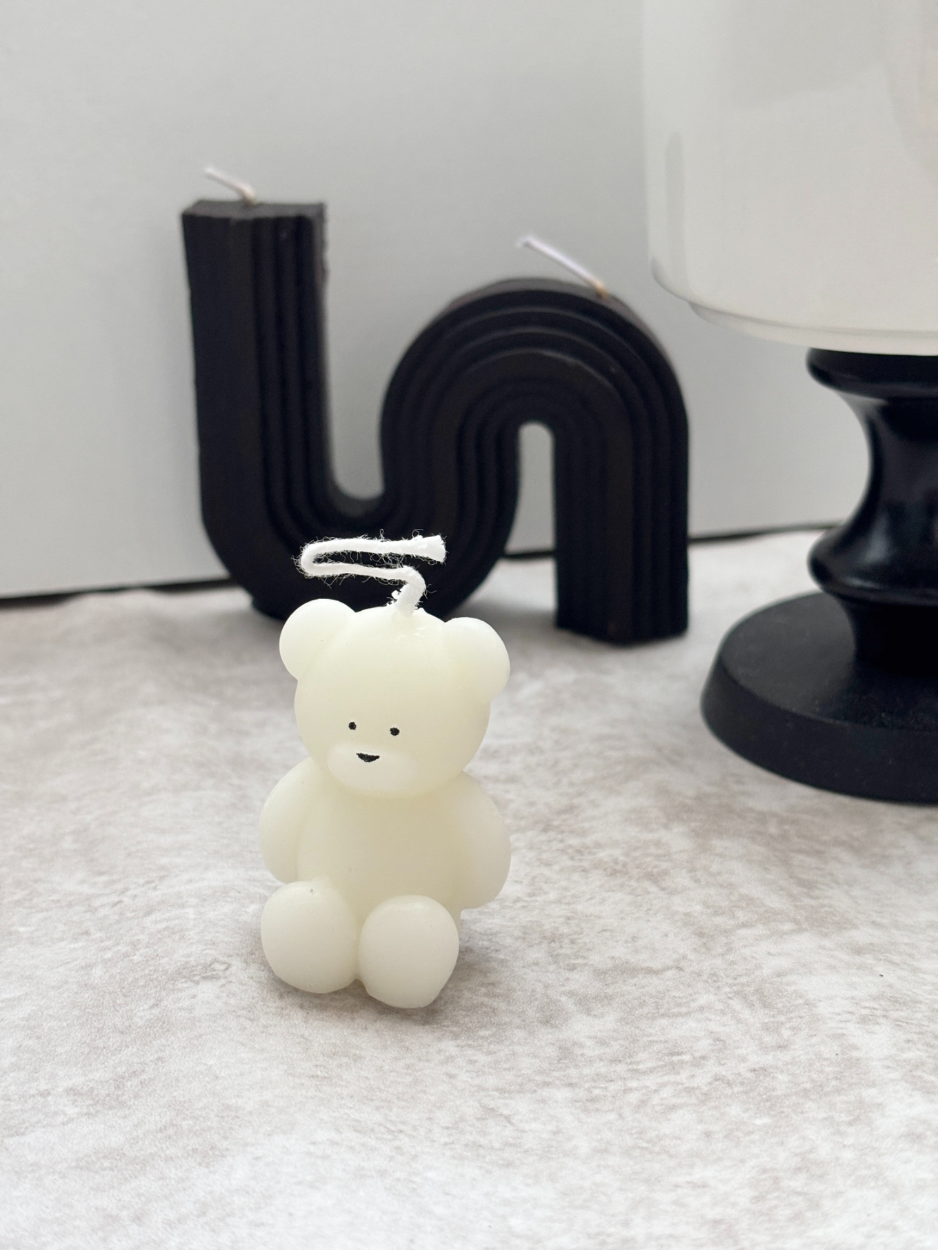 くまさんキャンドル（2個セット）