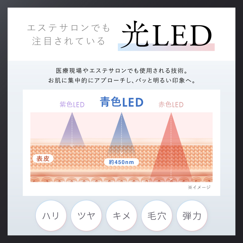 【EMS&光LEDで理想の鼻を】ノーズケア QNose