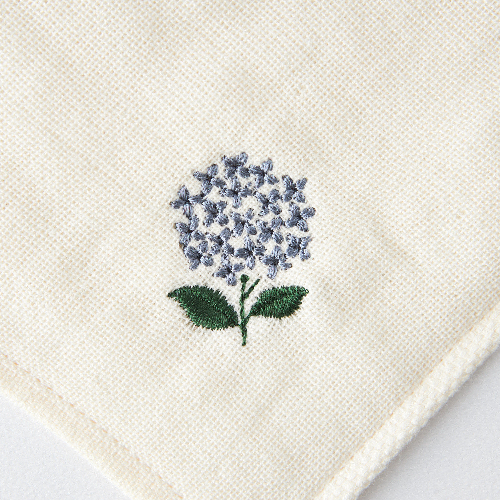 【まとめ買い5枚セット】今治タオル花刺繍ハンカチ