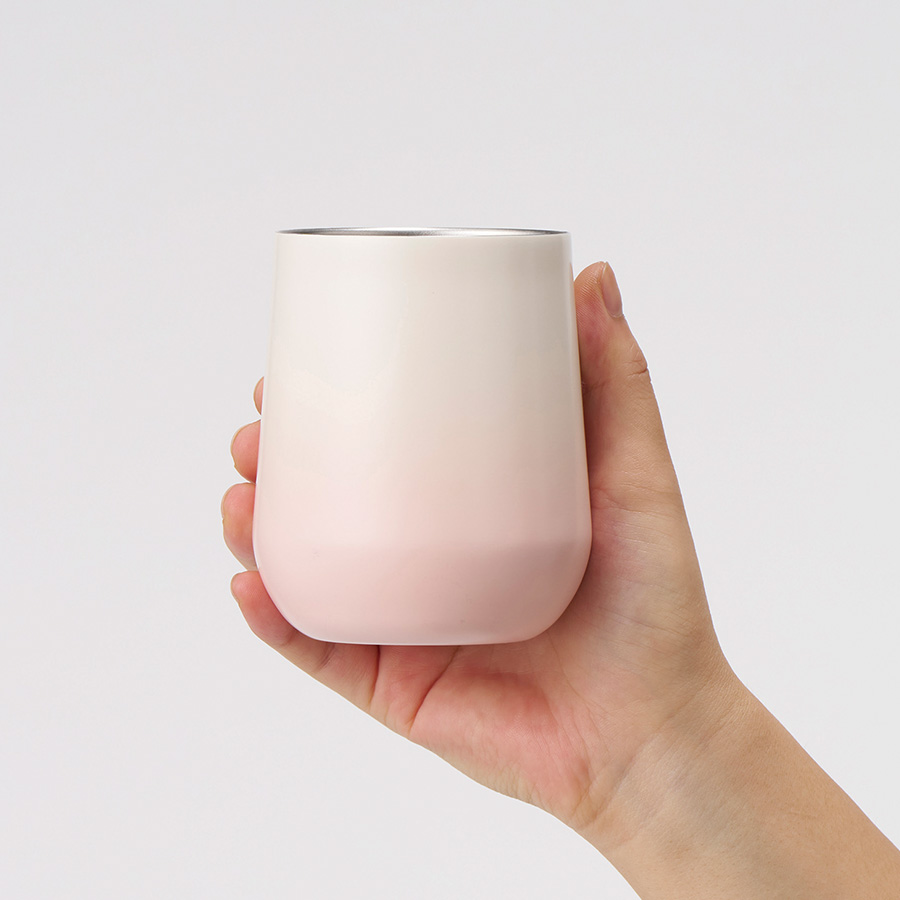 【名入れ&アイコン刻印】グラデーションサーモラウンドタンブラー