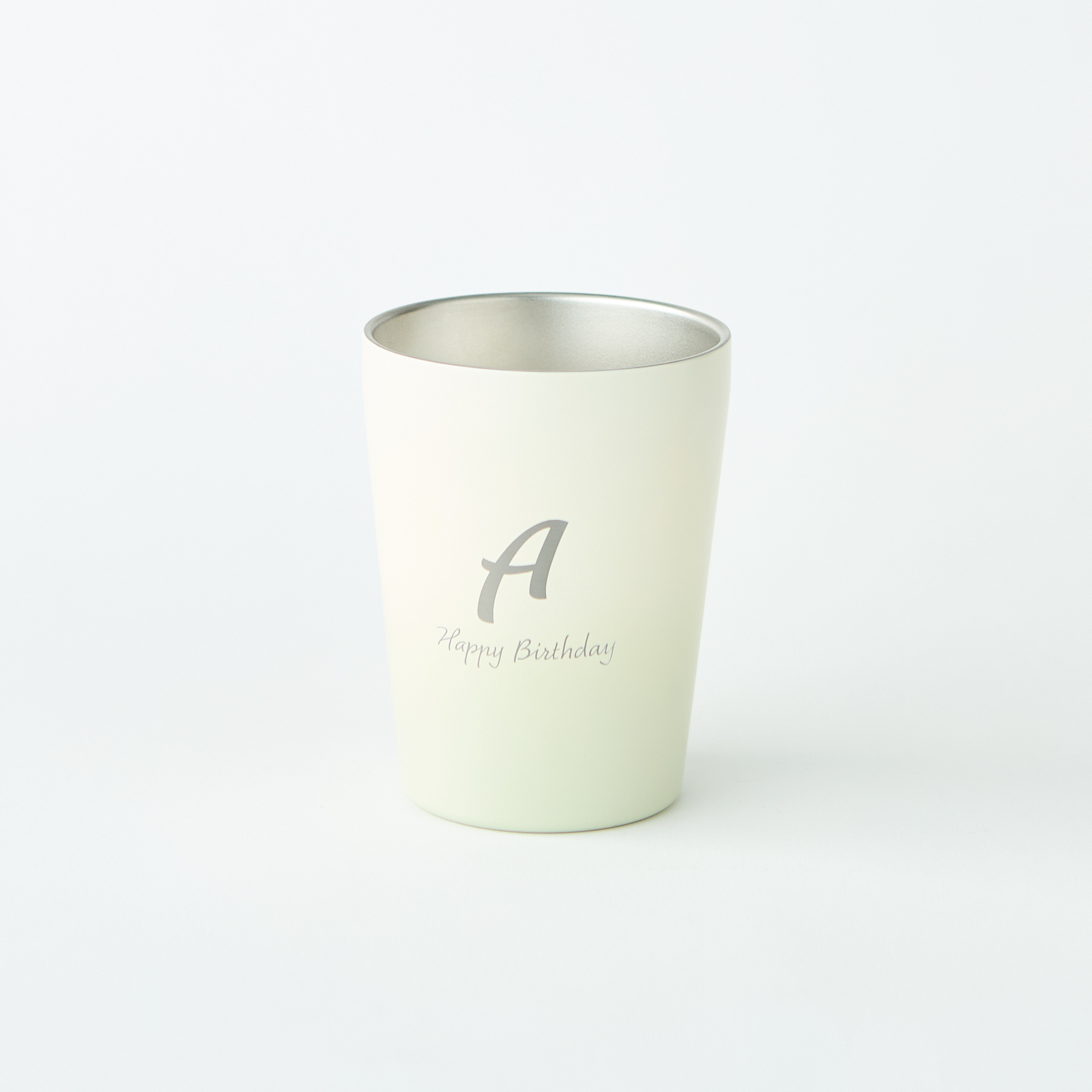 【イニシャル&メッセージ刻印】グラデーションサーモタンブラー　330ml