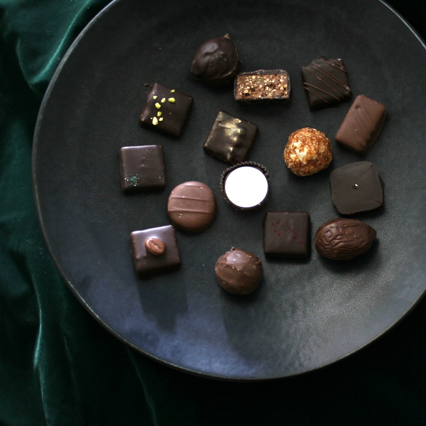 木箱入りオランジェット＆ポンムボンボンショコラ3個セット