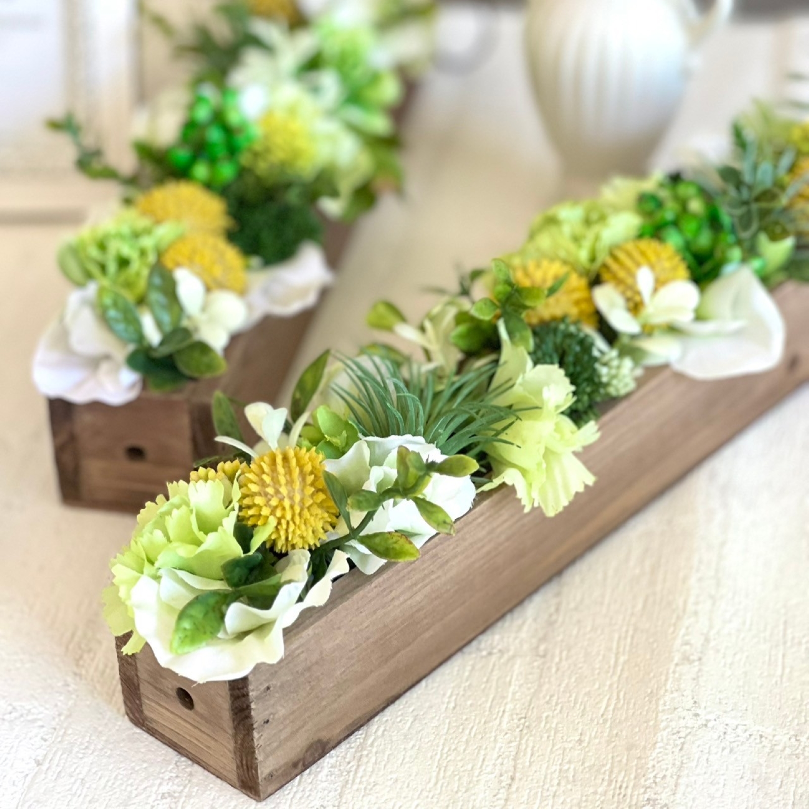 選べる！日本酒&アーティフィシャルフラワーボックス