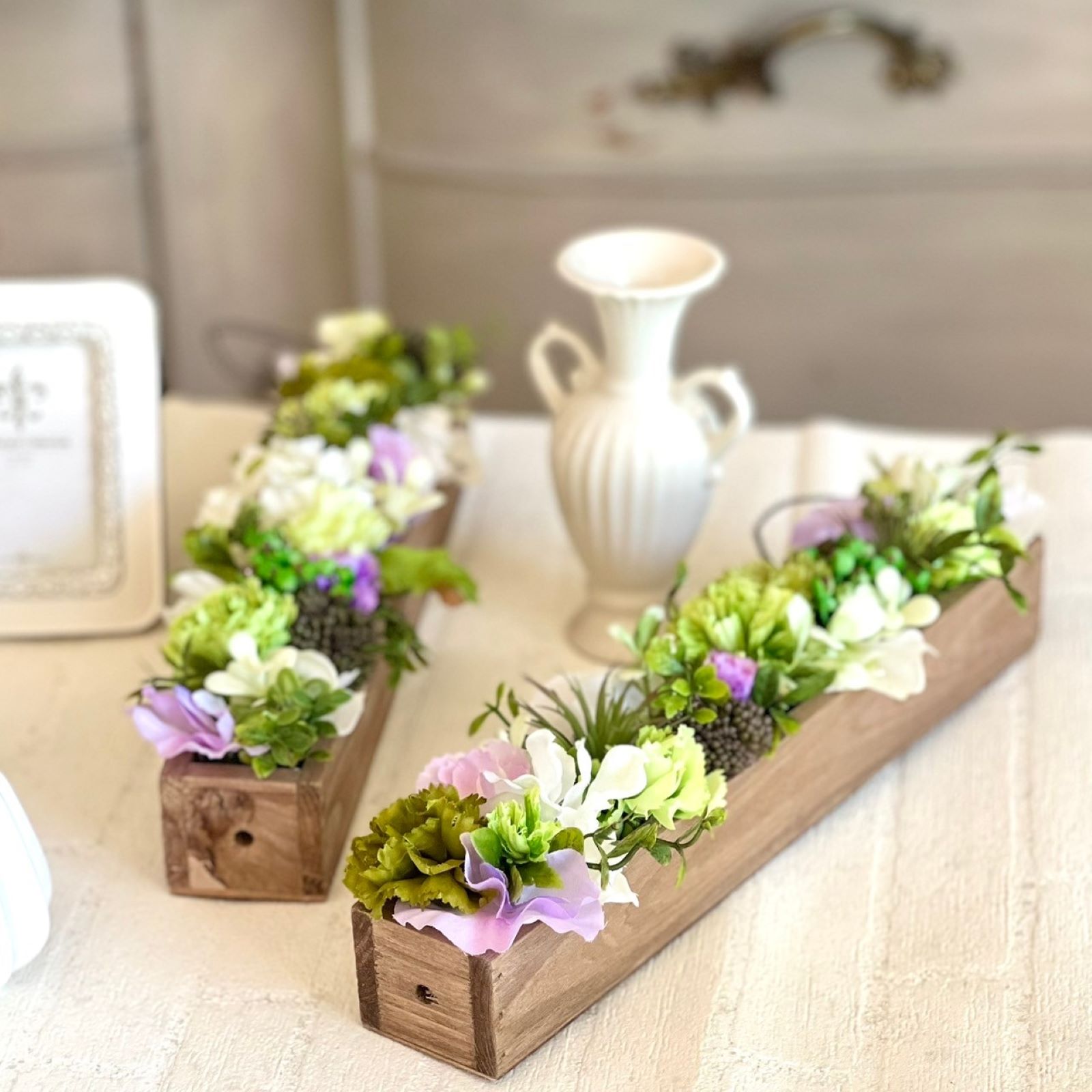 選べる！日本酒&アーティフィシャルフラワーボックス